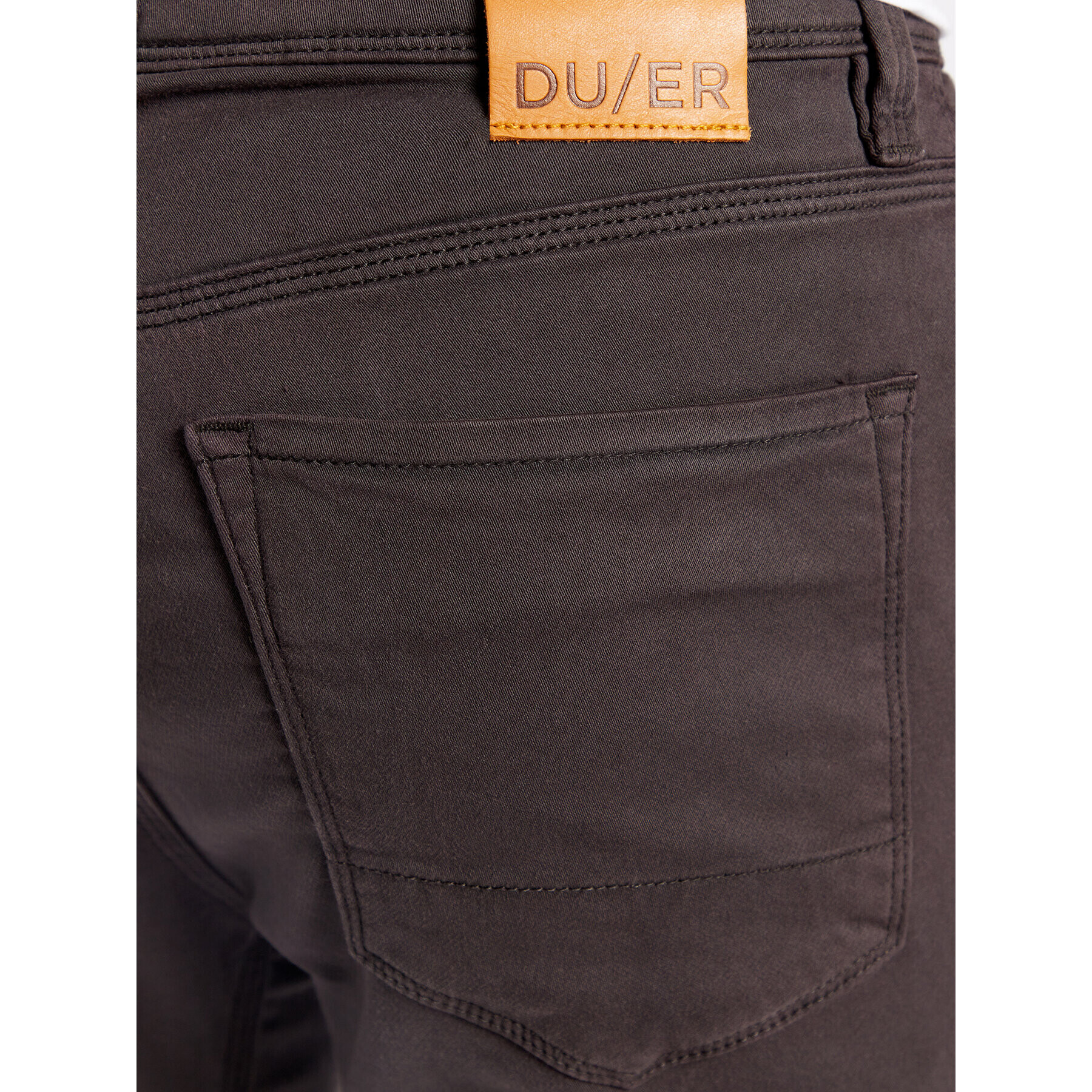 Duer Текстилни панталони MFNS1001 No Sweat Сив Slim Fit - Pepit.bg