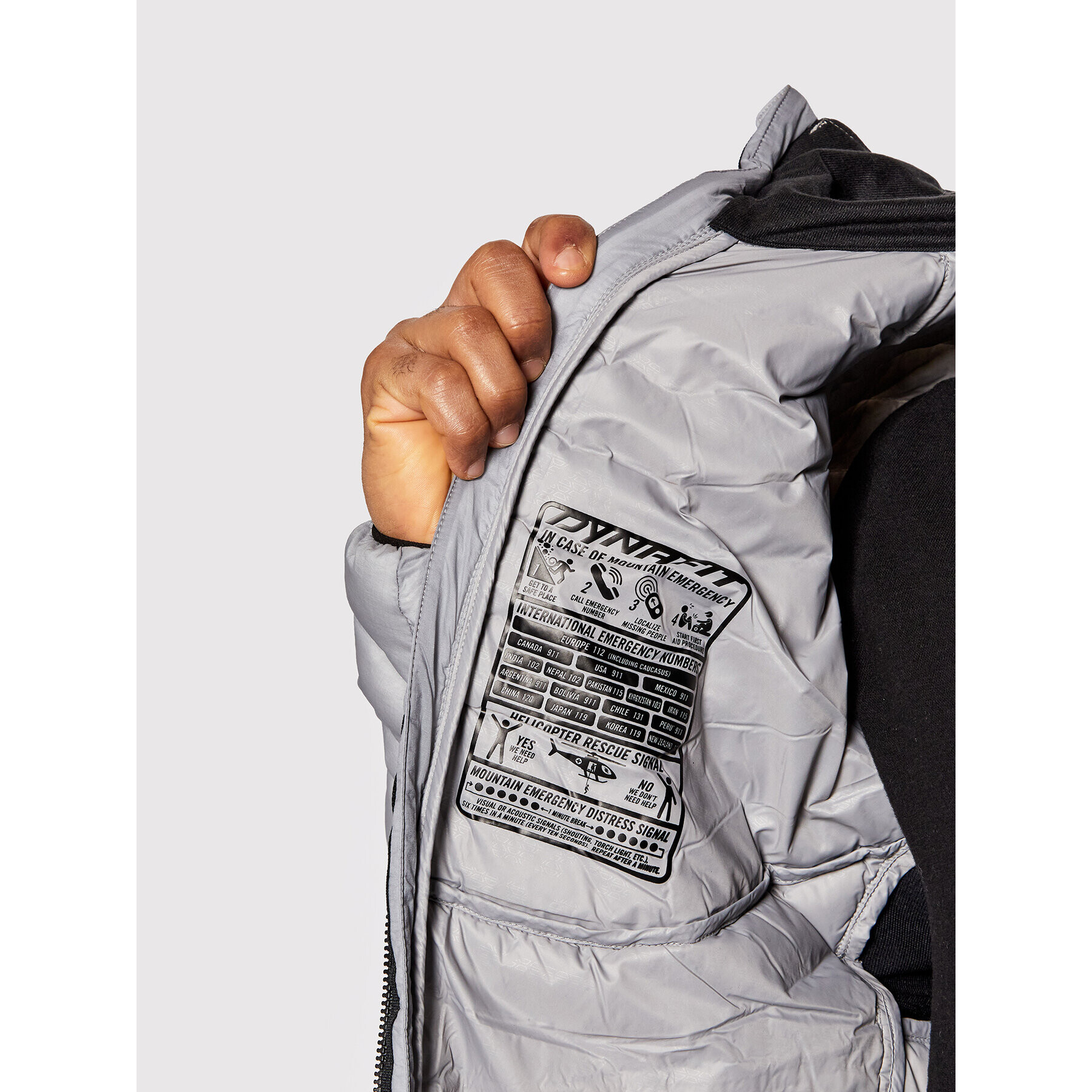 Dynafit Пухено яке Radical 08-70914 Сив Regular Fit - Pepit.bg