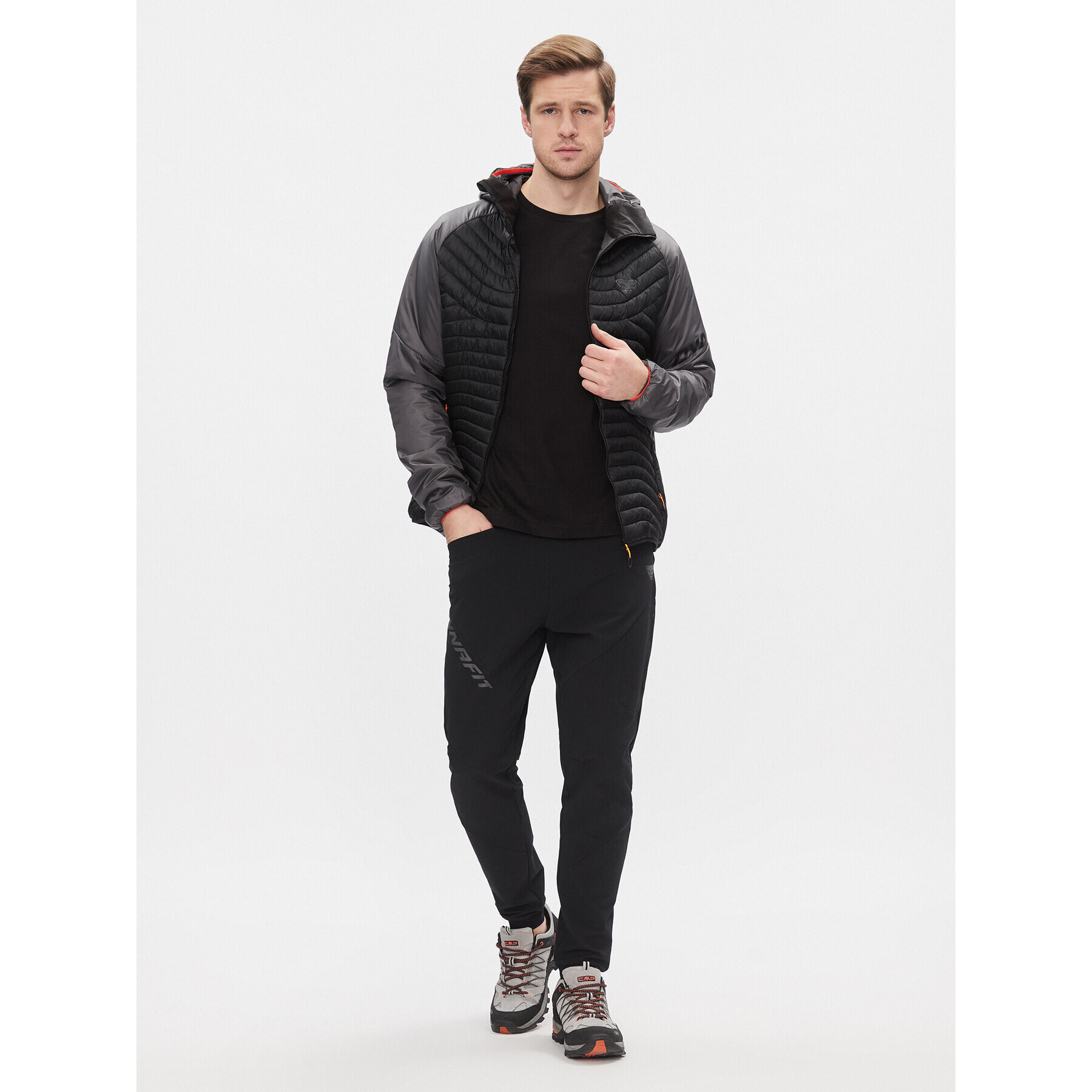 Dynafit Пухено яке Speed Insulation 08-71786 Сив Regular Fit - Pepit.bg