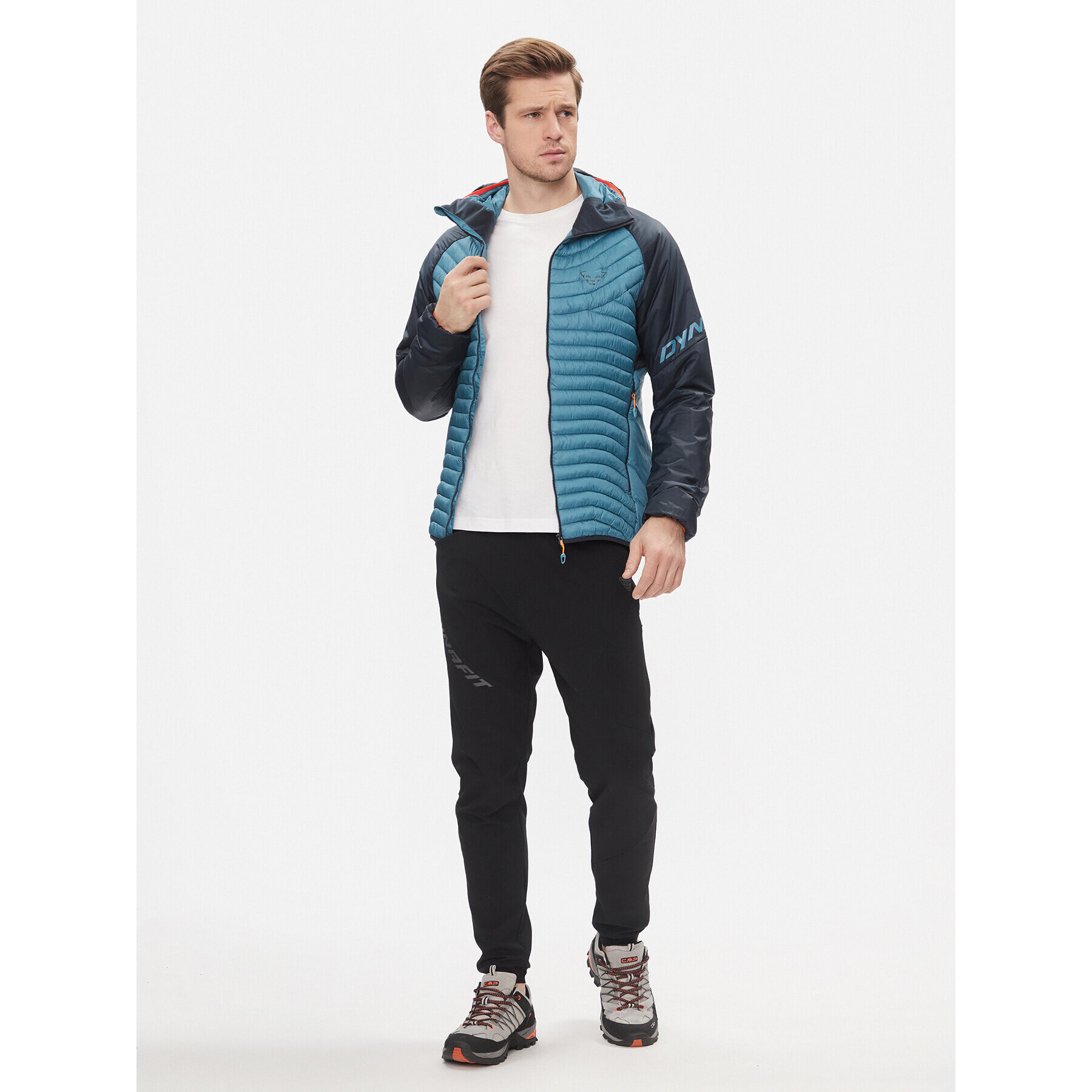 Dynafit Пухено яке Speed Insulation Hooded Jkt M 71786 Син Regular Fit - Pepit.bg