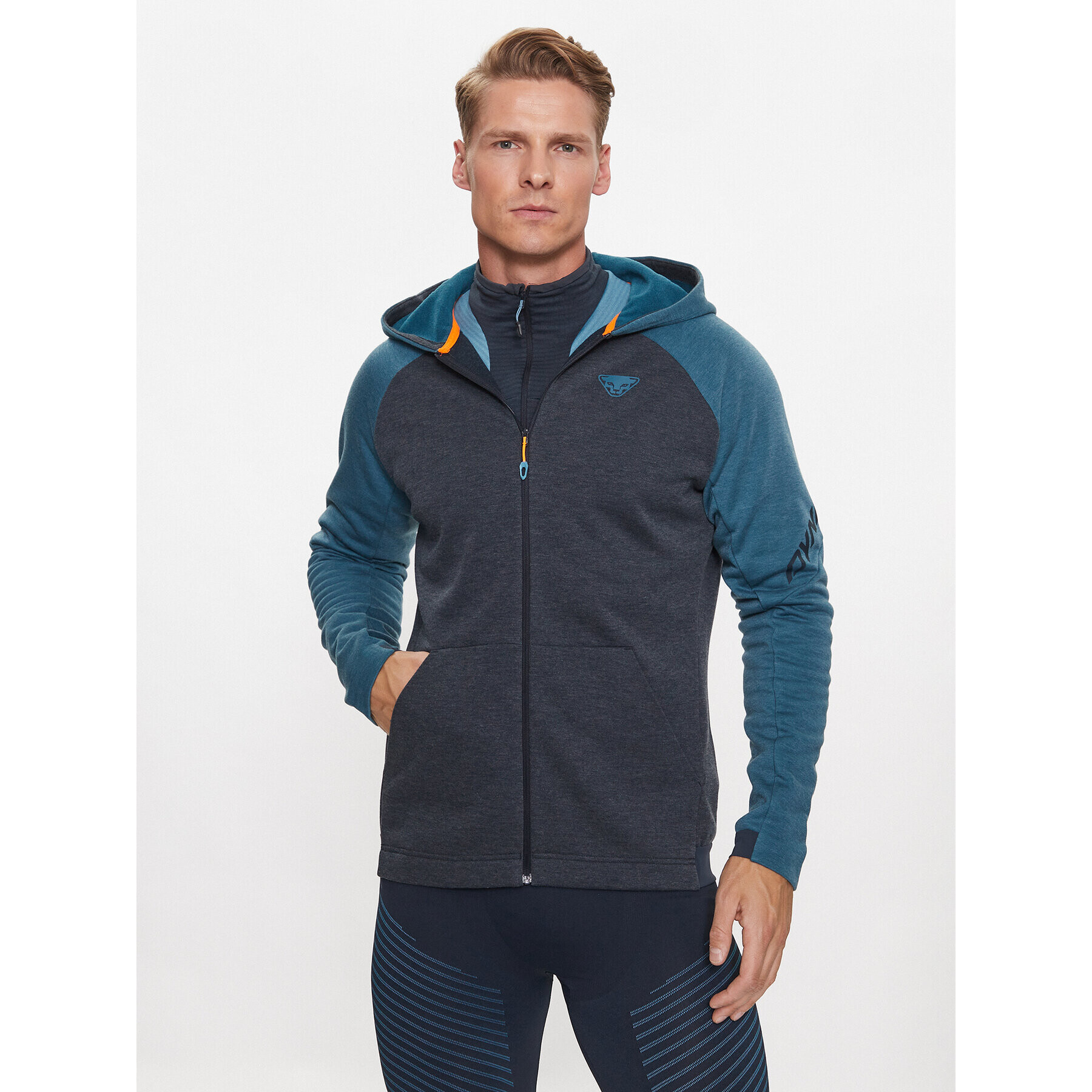 Dynafit Суитшърт 24/7 Ptc Zip Hoody M 71506 Син Regular Fit - Pepit.bg