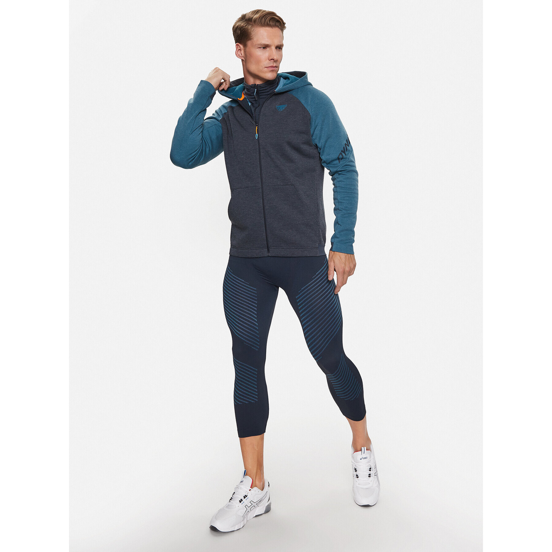 Dynafit Суитшърт 24/7 Ptc Zip Hoody M 71506 Син Regular Fit - Pepit.bg