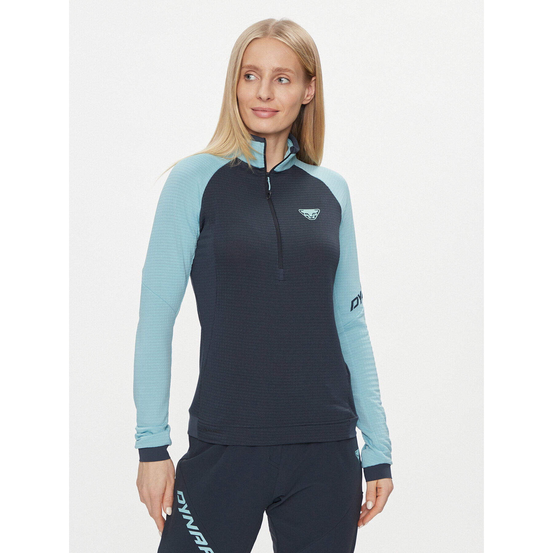 Dynafit Суитшърт от техническо трико Speed Ptc 1/2 Zip W 71499 Син Regular Fit - Pepit.bg