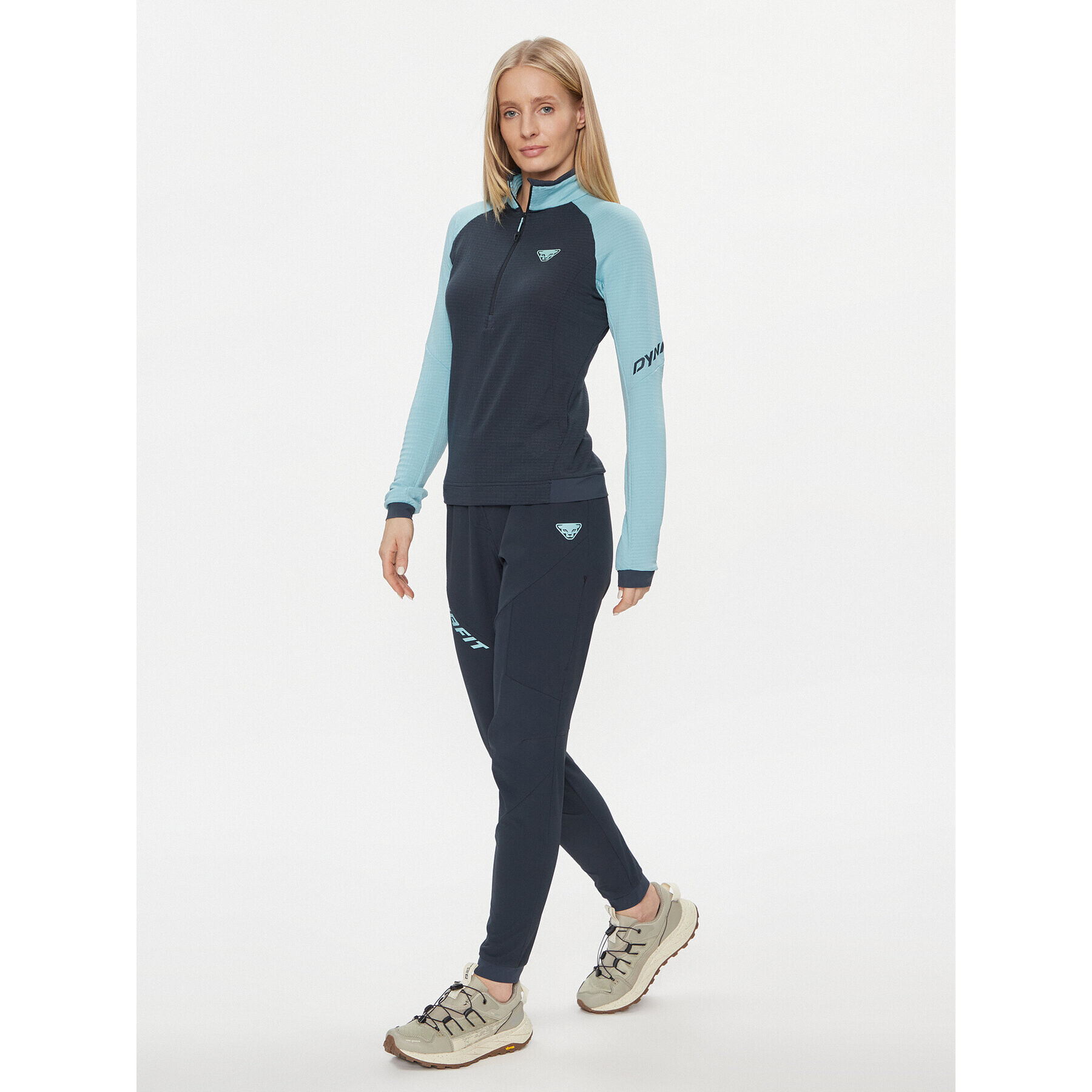 Dynafit Суитшърт от техническо трико Speed Ptc 1/2 Zip W 71499 Син Regular Fit - Pepit.bg