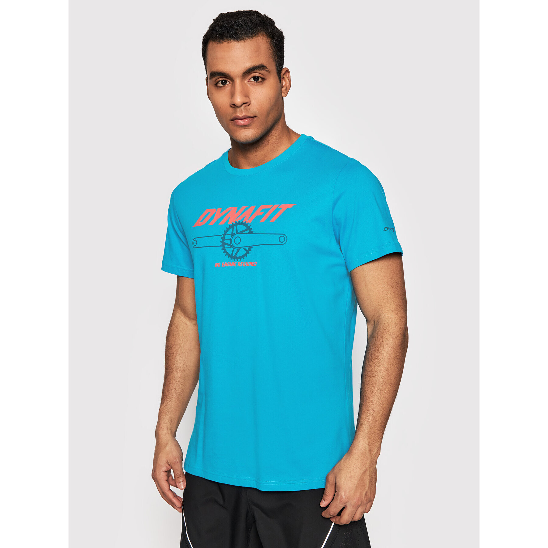 Dynafit Тишърт Graphic Co 08-70998 Син Regular Fit - Pepit.bg