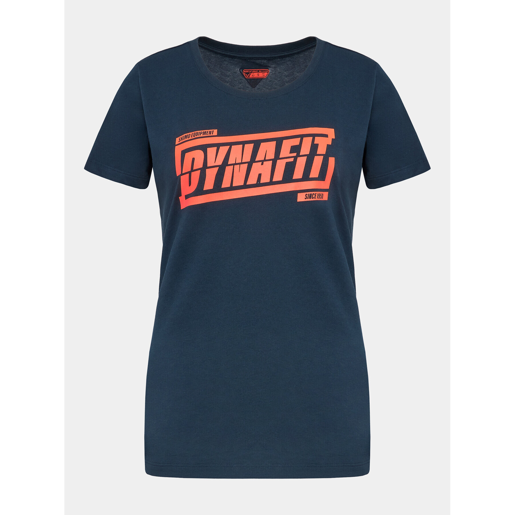 Dynafit Тишърт Graphic Co W S/S Tee 70999 Тъмносин Regular Fit - Pepit.bg