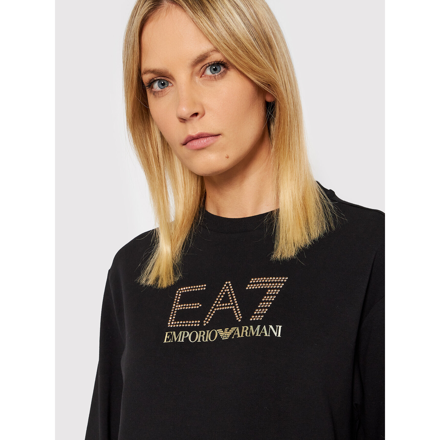 EA7 Emporio Armani Анцуг 3LTV59 TJCQZ Черен Regular Fit - Pepit.bg