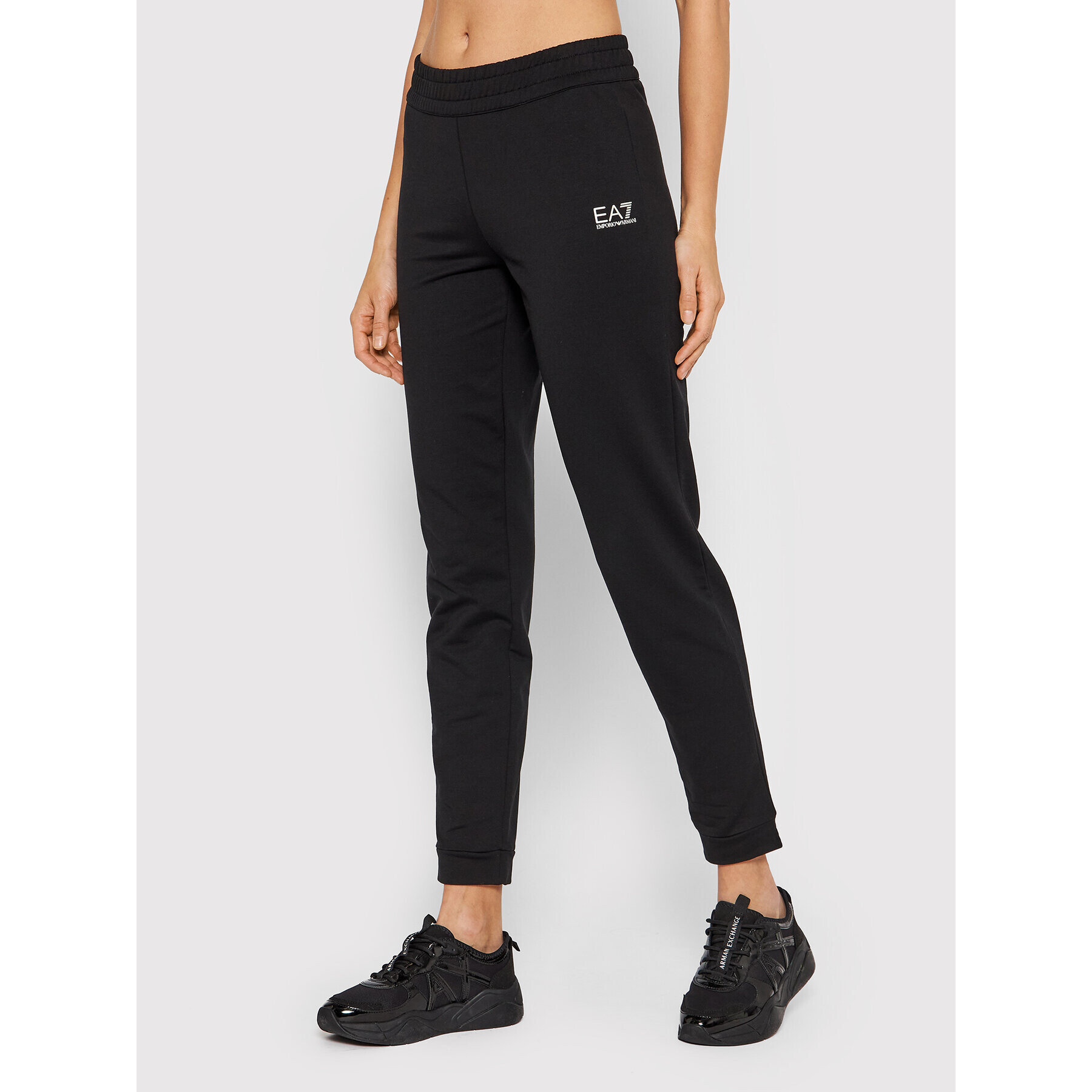 EA7 Emporio Armani Анцуг 3LTV61 TJALZ 0200 Черен Regular Fit - Pepit.bg