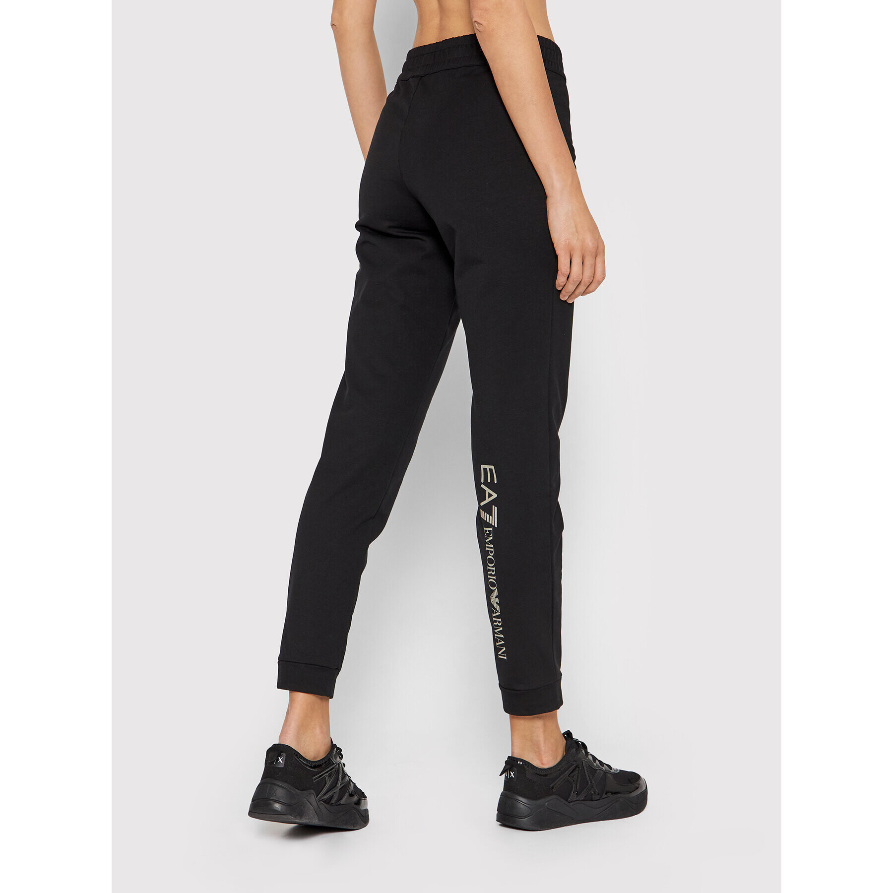 EA7 Emporio Armani Анцуг 3LTV61 TJALZ 0200 Черен Regular Fit - Pepit.bg