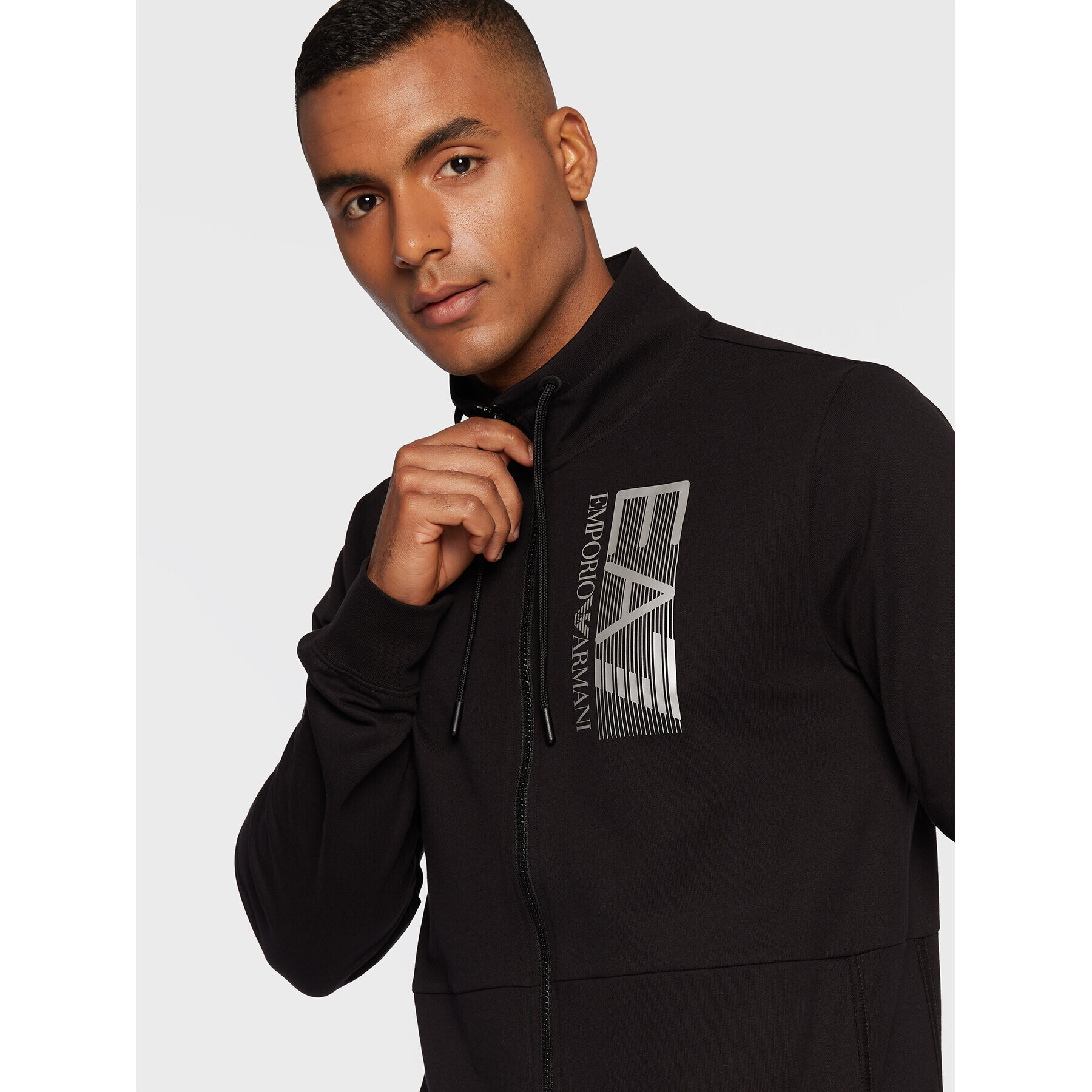 EA7 Emporio Armani Анцуг 6LPV57 PJ05Z 0200 Черен Regular Fit - Pepit.bg