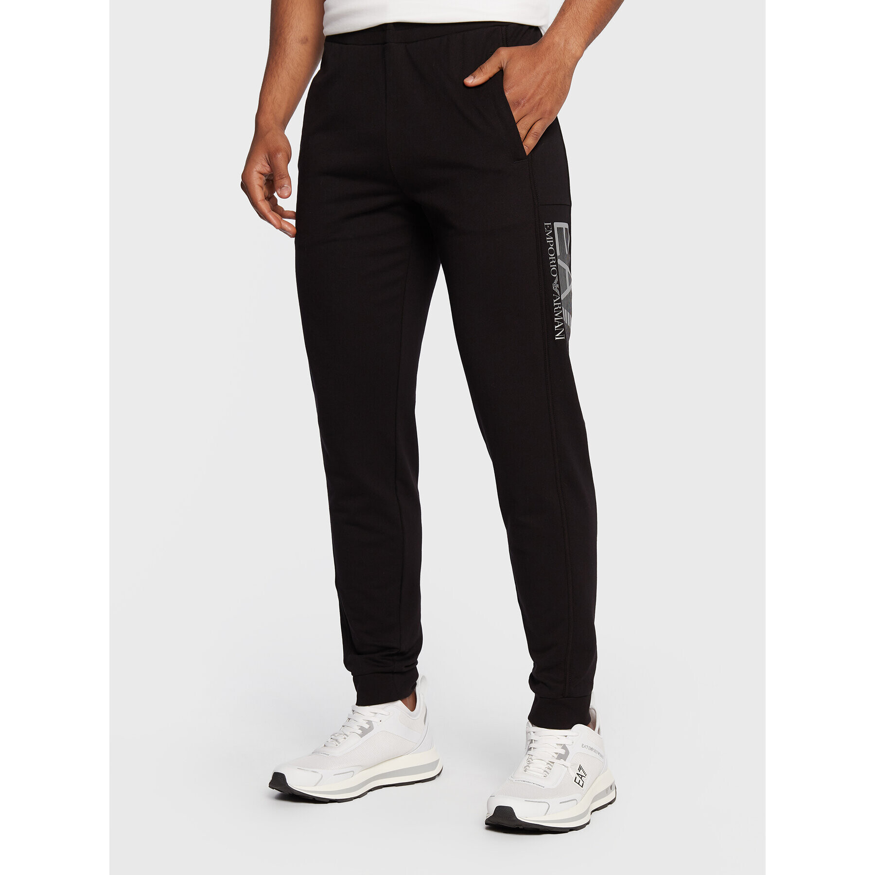 EA7 Emporio Armani Анцуг 6LPV57 PJ05Z 0200 Черен Regular Fit - Pepit.bg