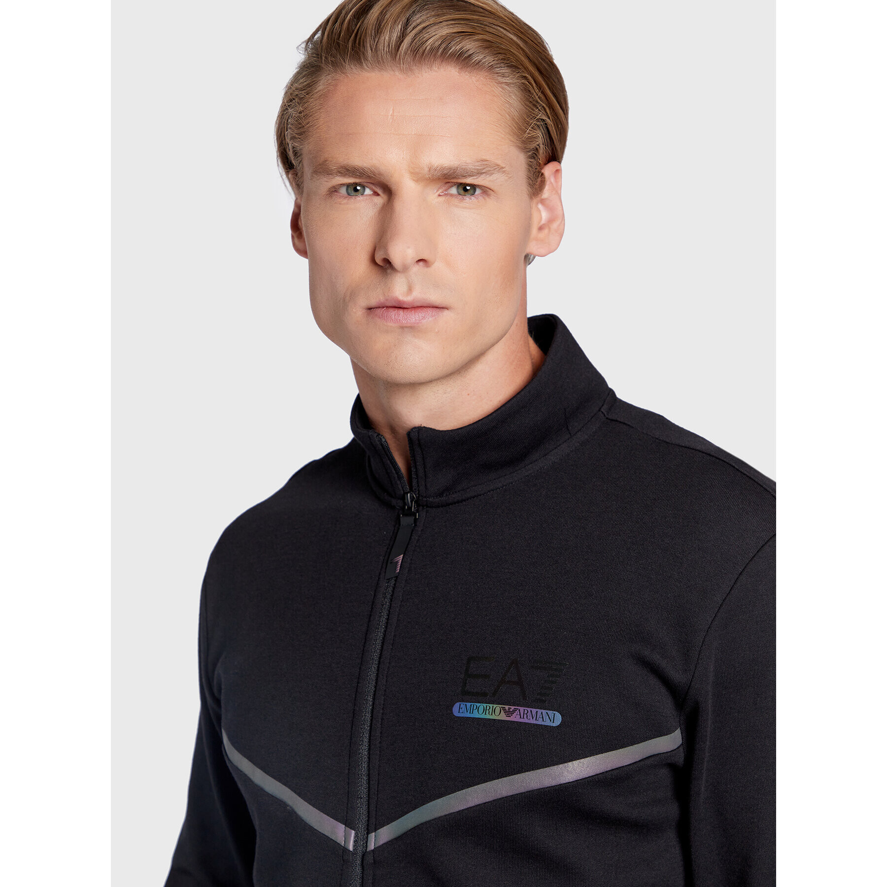 EA7 Emporio Armani Анцуг 6LPV60 PJANZ 1200 Черен Regular Fit - Pepit.bg
