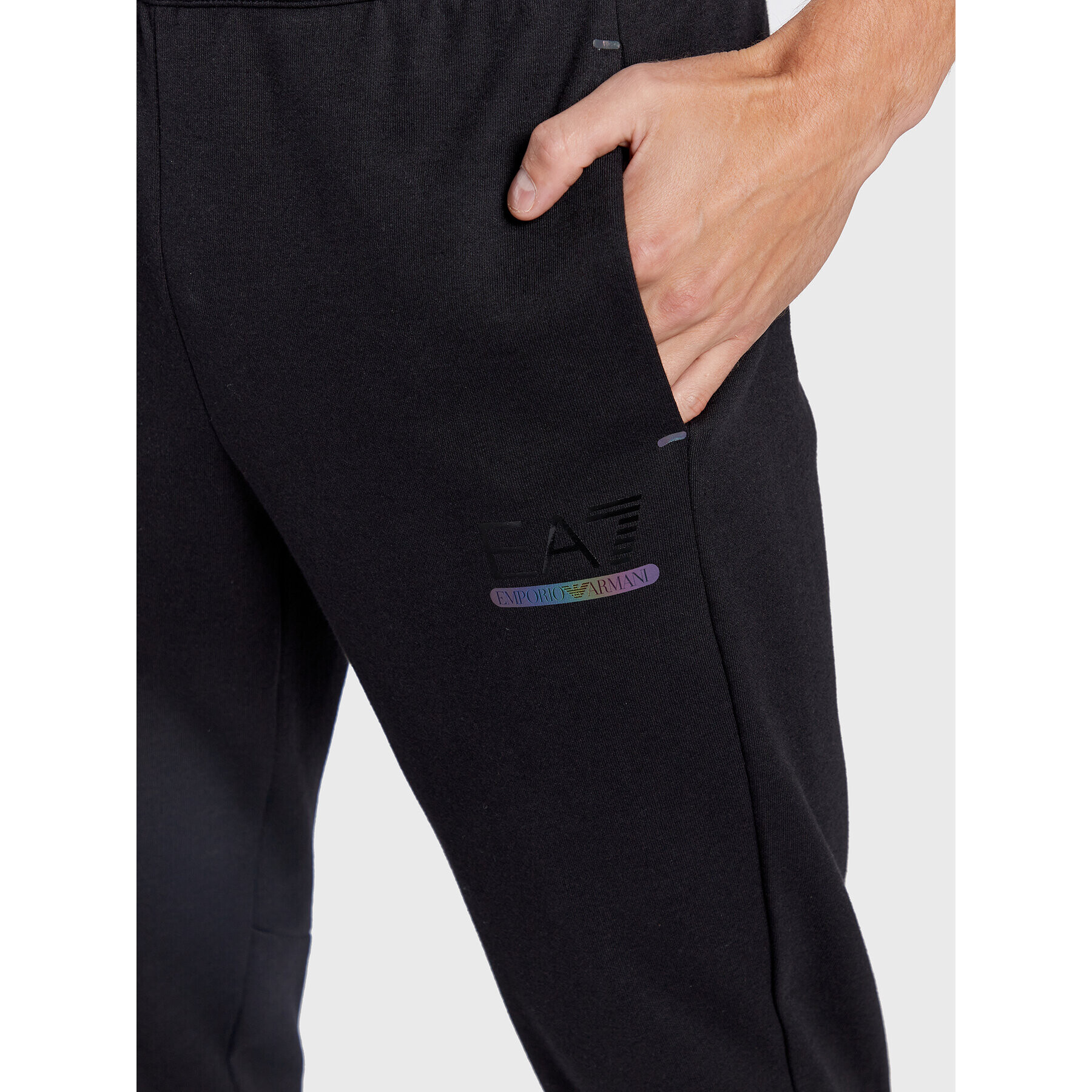 EA7 Emporio Armani Анцуг 6LPV60 PJANZ 1200 Черен Regular Fit - Pepit.bg