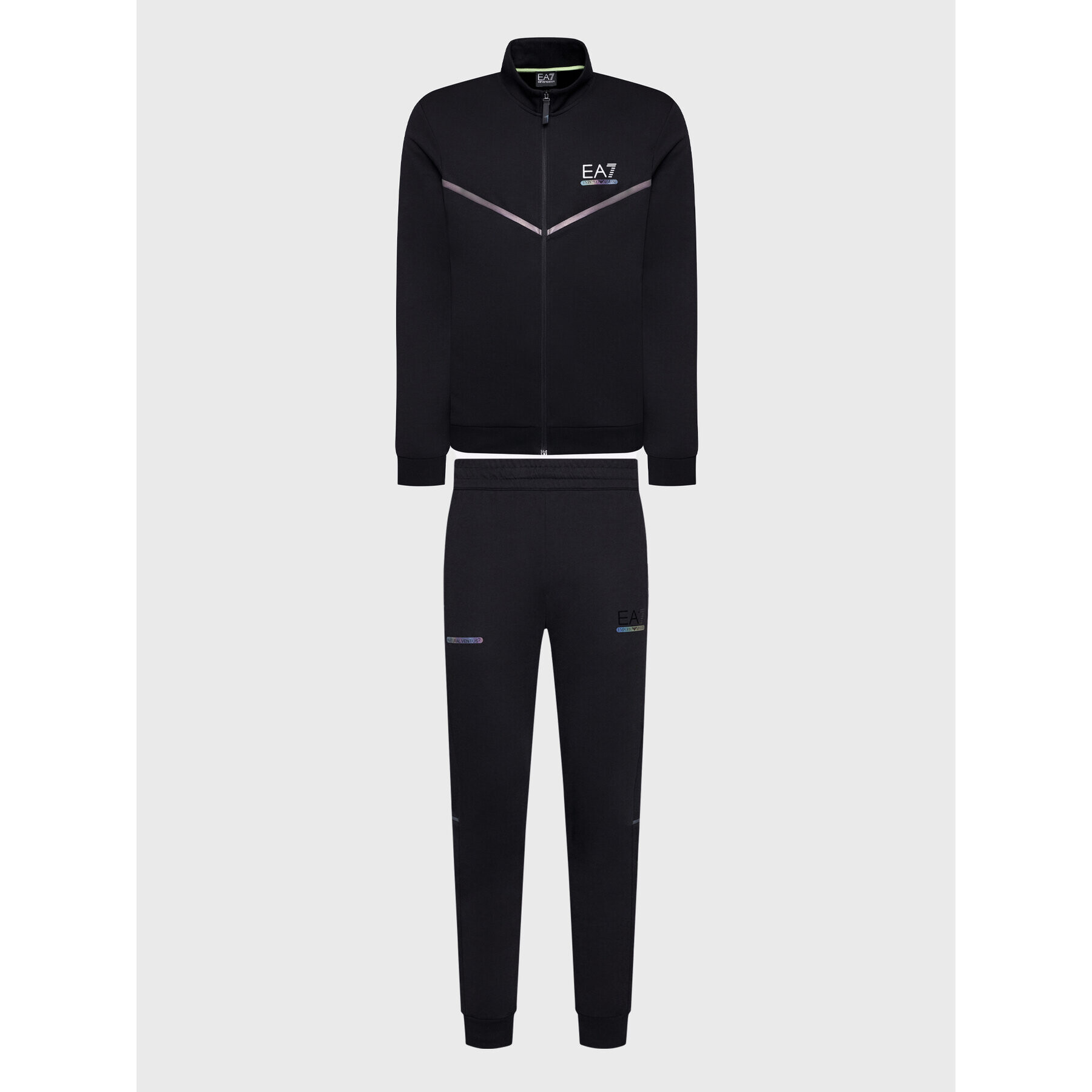 EA7 Emporio Armani Анцуг 6LPV60 PJANZ 1200 Черен Regular Fit - Pepit.bg