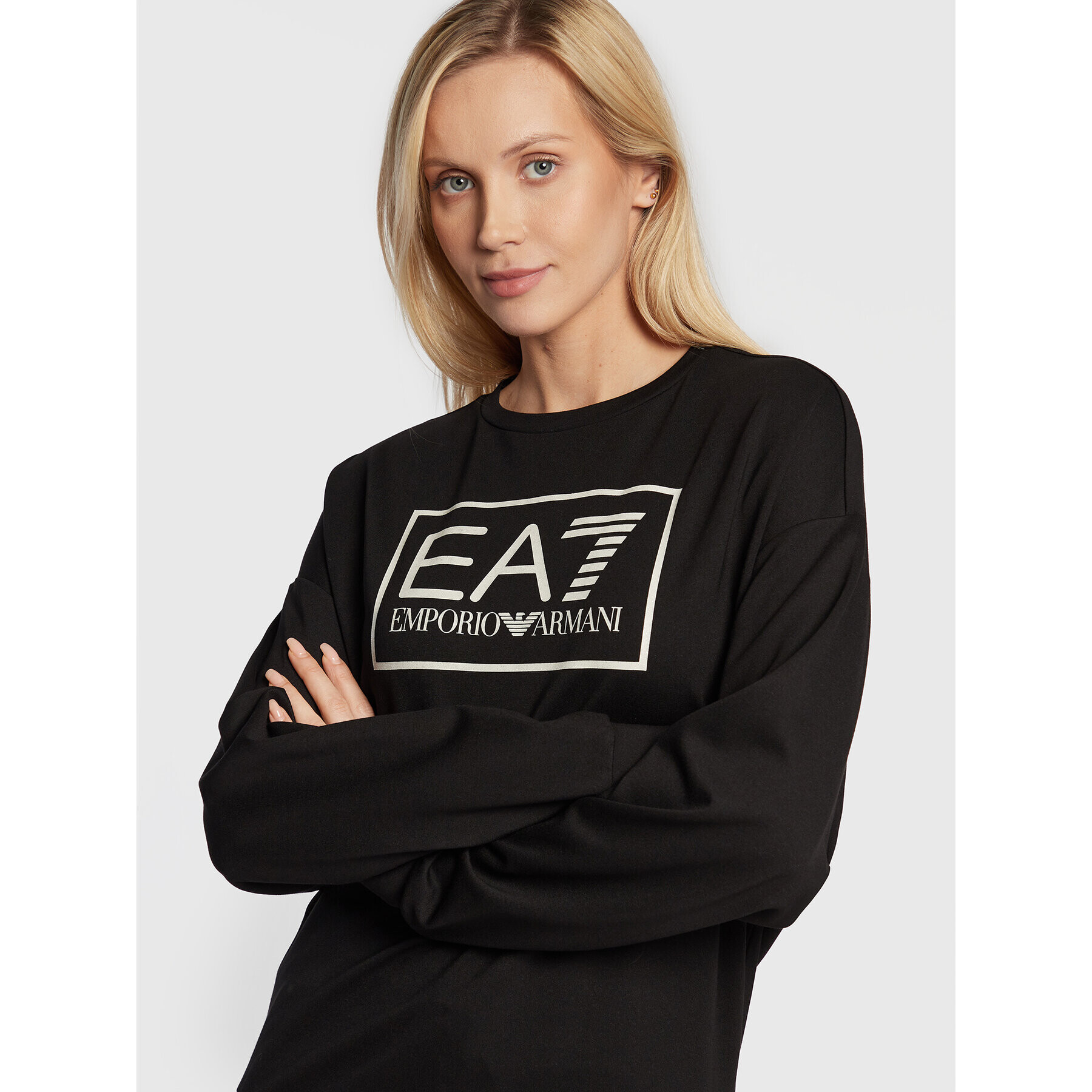 EA7 Emporio Armani Анцуг 6LTV59 TJJBZ 0200 Черен Regular Fit - Pepit.bg