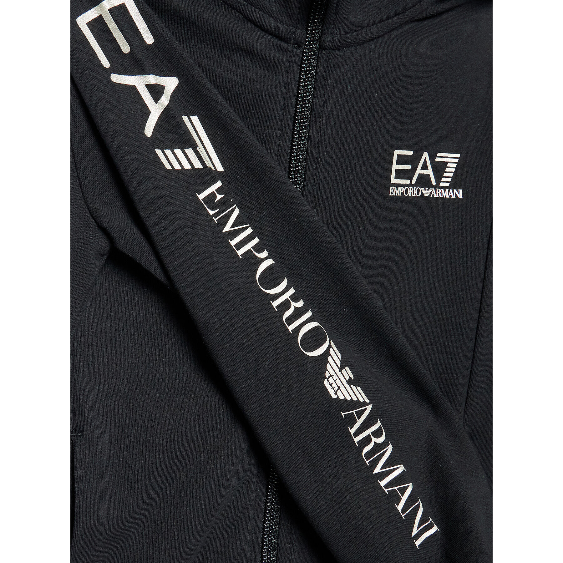 EA7 Emporio Armani Анцуг 6LFV03 FJ5FZ 0200 Черен Regular Fit - Pepit.bg