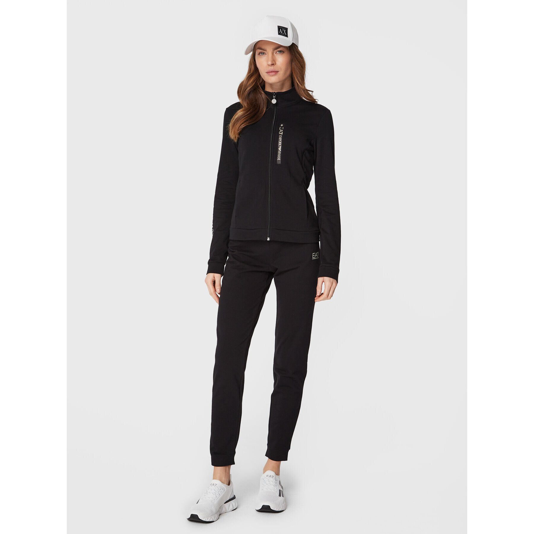 EA7 Emporio Armani Анцуг 6LTV63 TJFTZ 0200 Черен Regular Fit - Pepit.bg