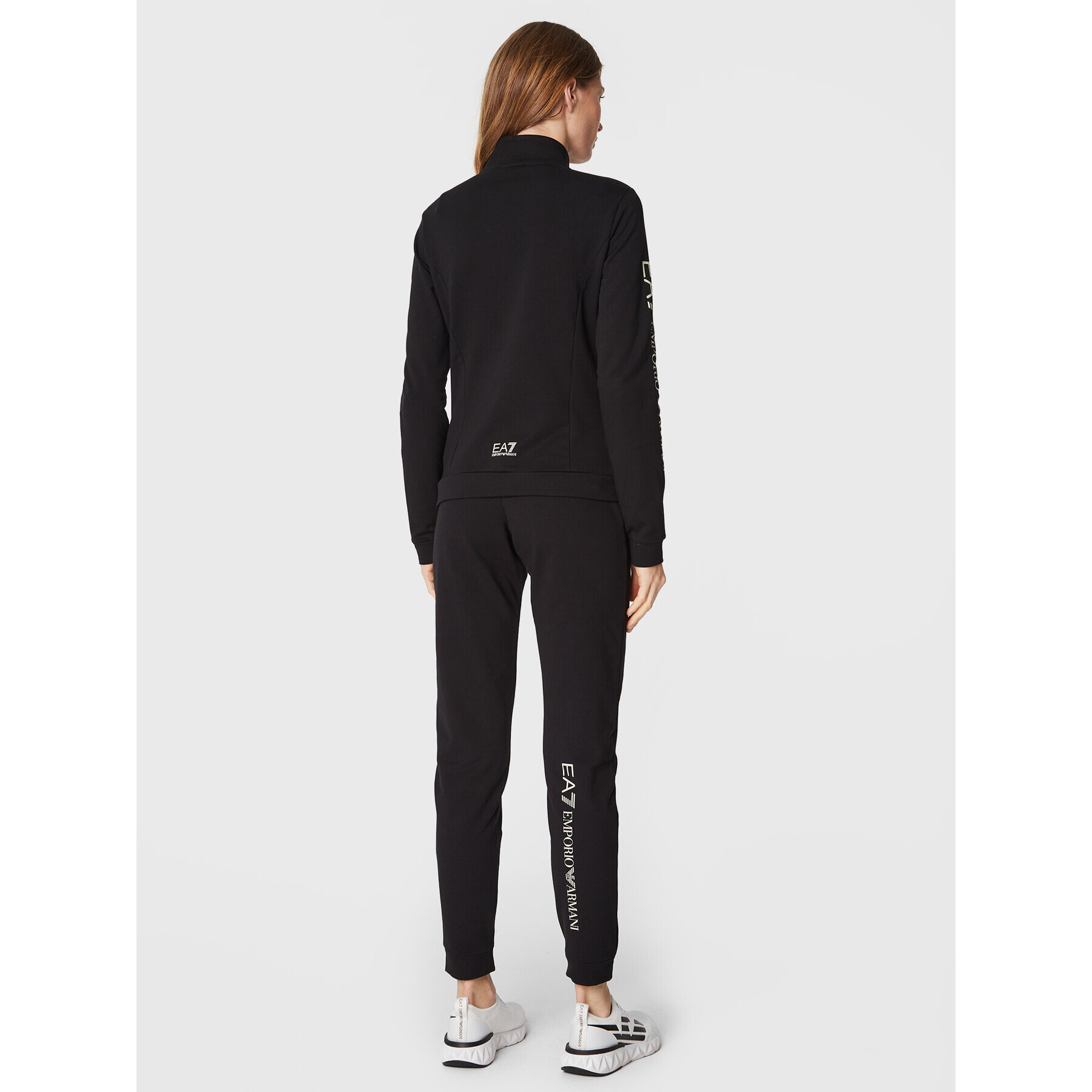 EA7 Emporio Armani Анцуг 6LTV63 TJFTZ 0200 Черен Regular Fit - Pepit.bg