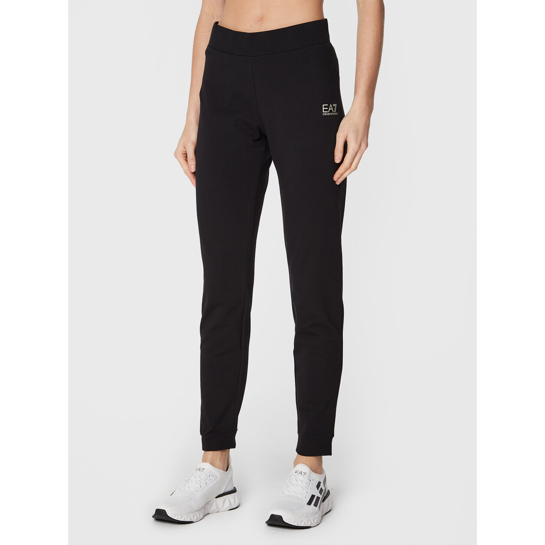 EA7 Emporio Armani Анцуг 6LTV63 TJFTZ 0200 Черен Regular Fit - Pepit.bg