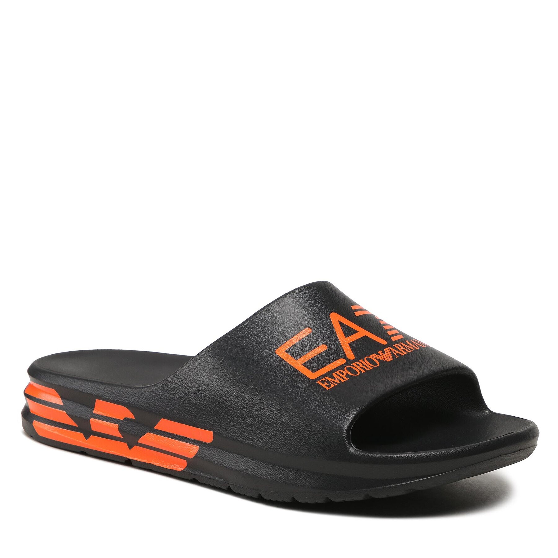 EA7 Emporio Armani Чехли BP008 XK337 M538 Черен - Pepit.bg