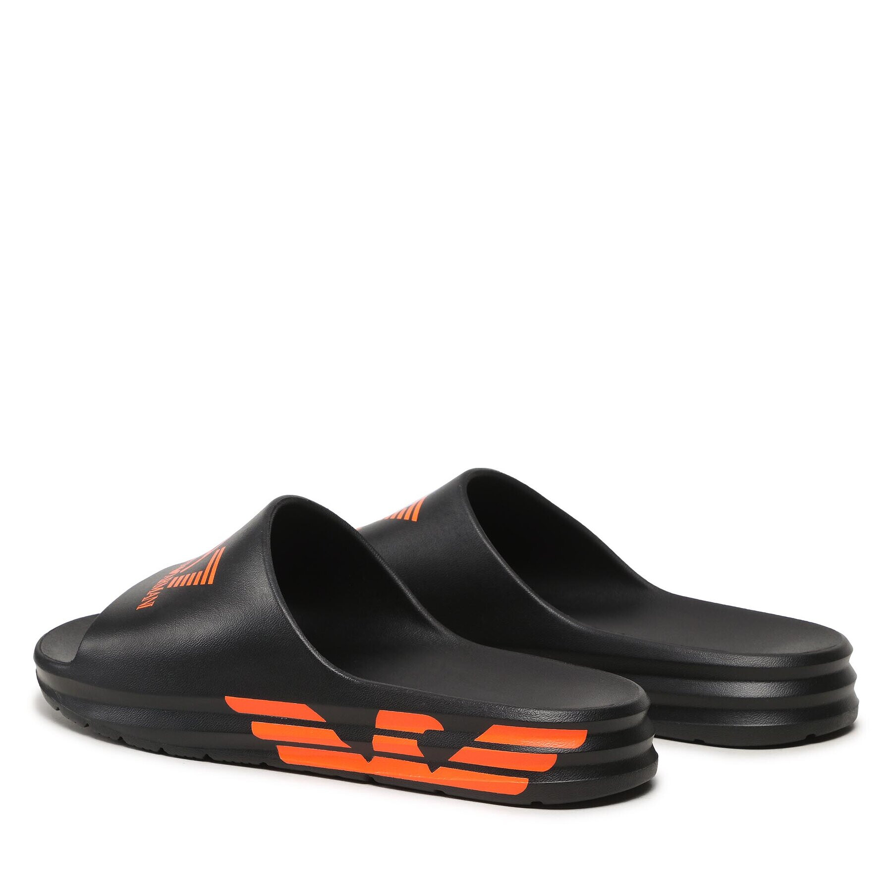 EA7 Emporio Armani Чехли BP008 XK337 M538 Черен - Pepit.bg