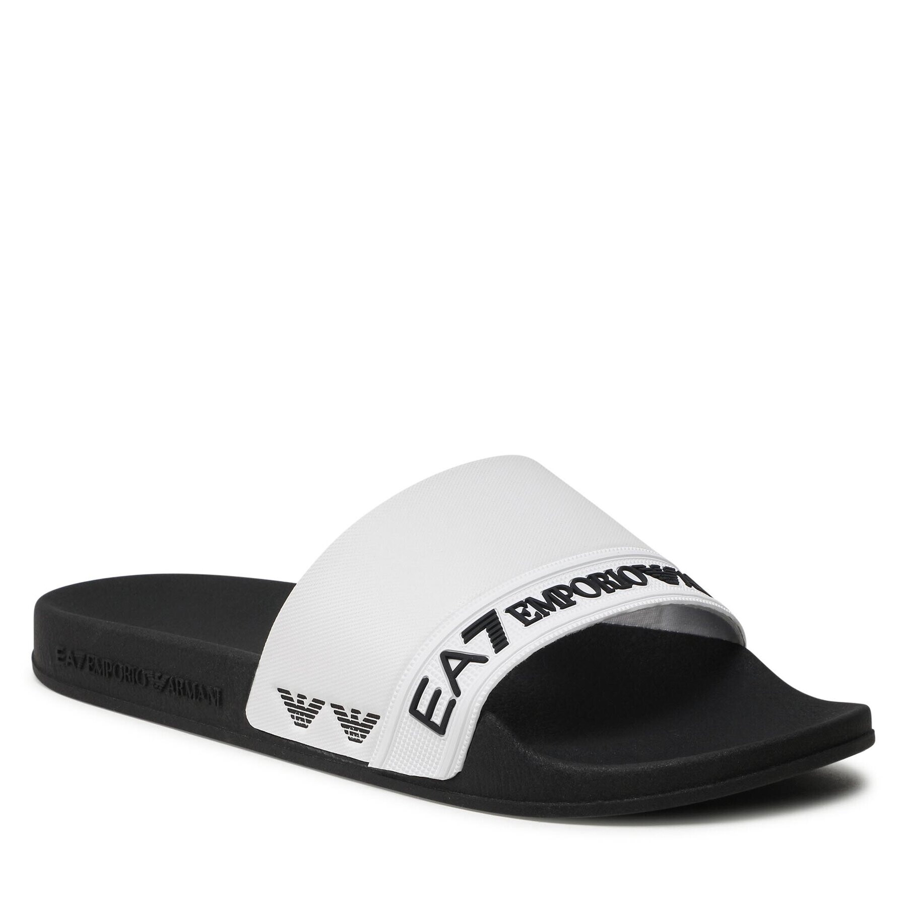 EA7 Emporio Armani Чехли XCP011 XK277 A120 Бял - Pepit.bg