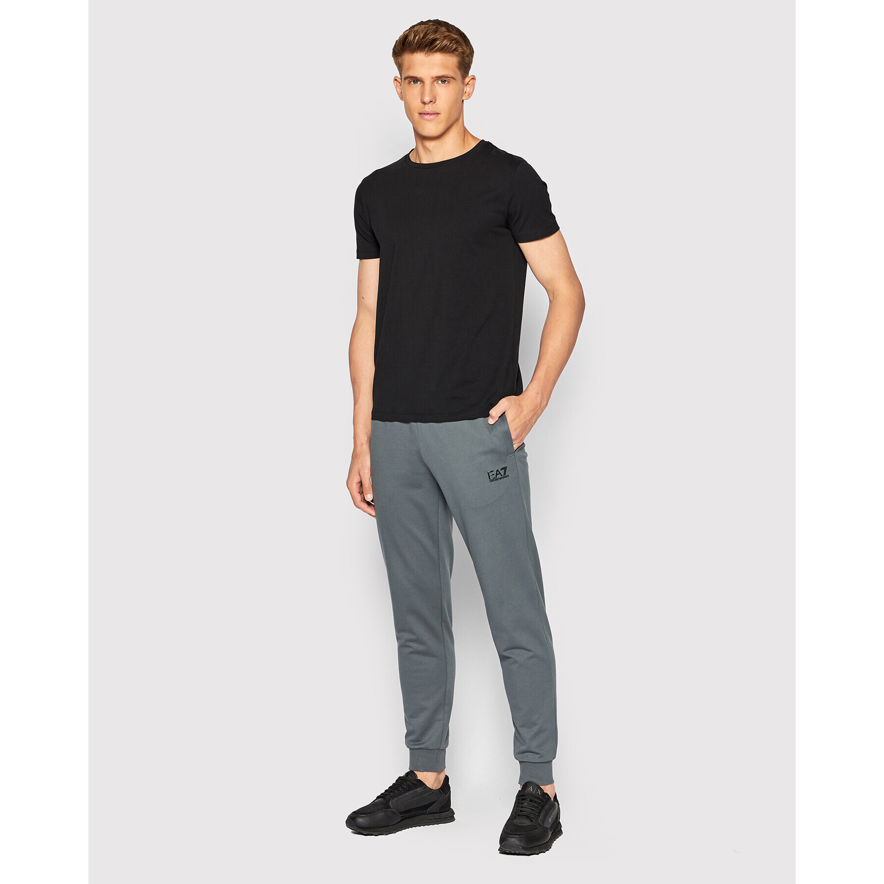 EA7 Emporio Armani Долнище анцуг 8NPP53 PJ05Z 1977 Сив Slim Fit - Pepit.bg