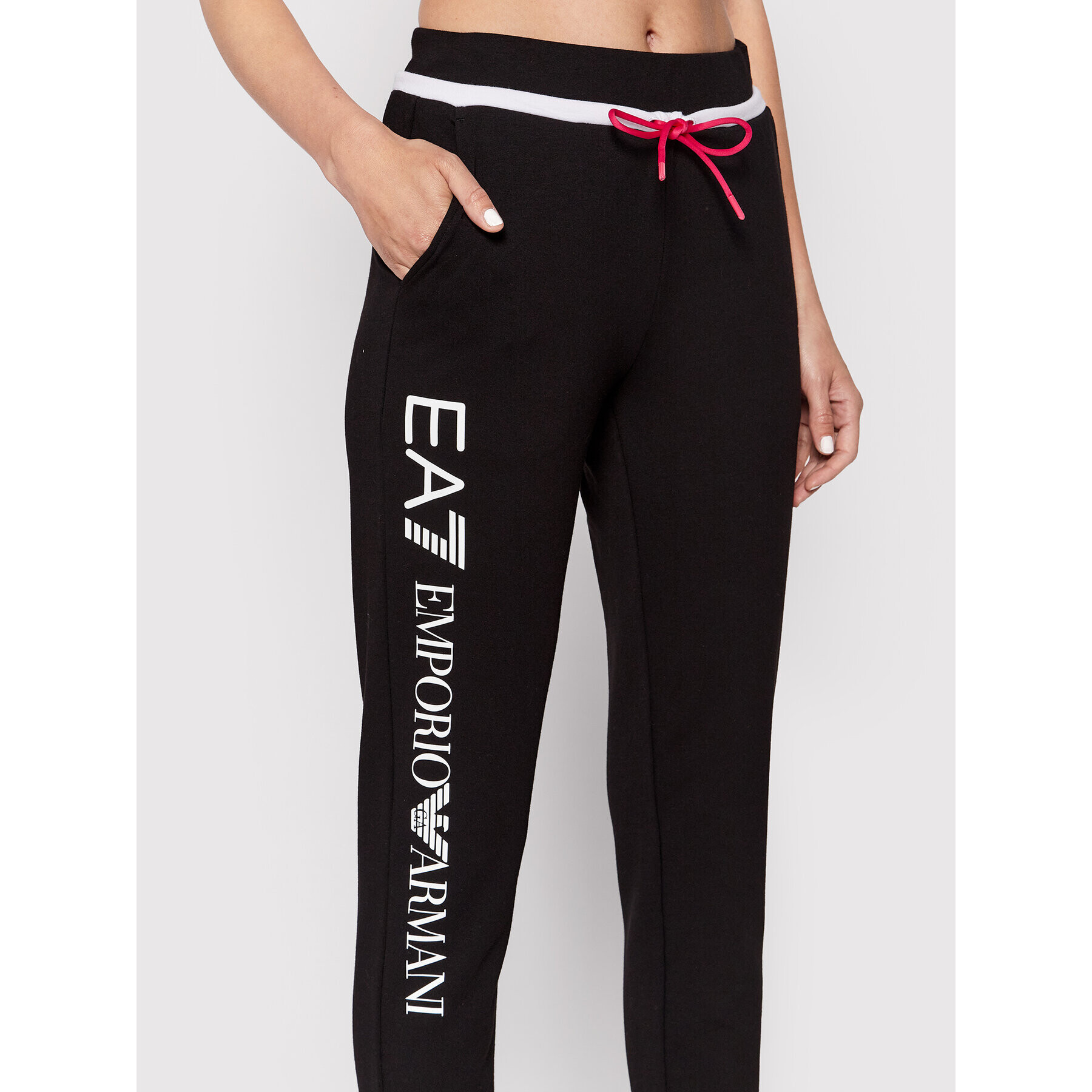 EA7 Emporio Armani Долнище анцуг 3LTP55 TJCZZ 1200 Черен Regular Fit - Pepit.bg