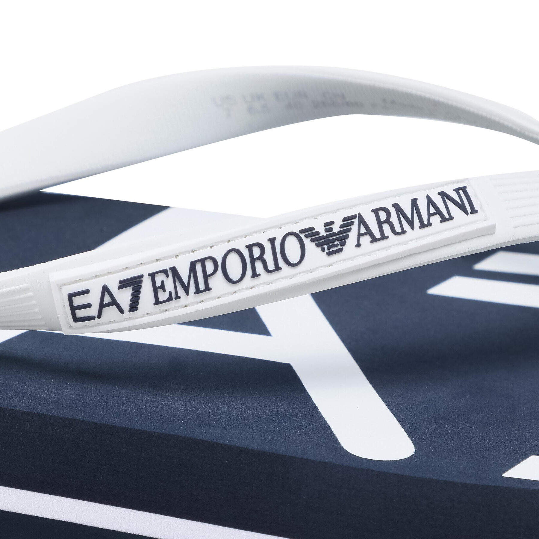 EA7 Emporio Armani Джапанки XCQ004 XK196 N527 Бял - Pepit.bg