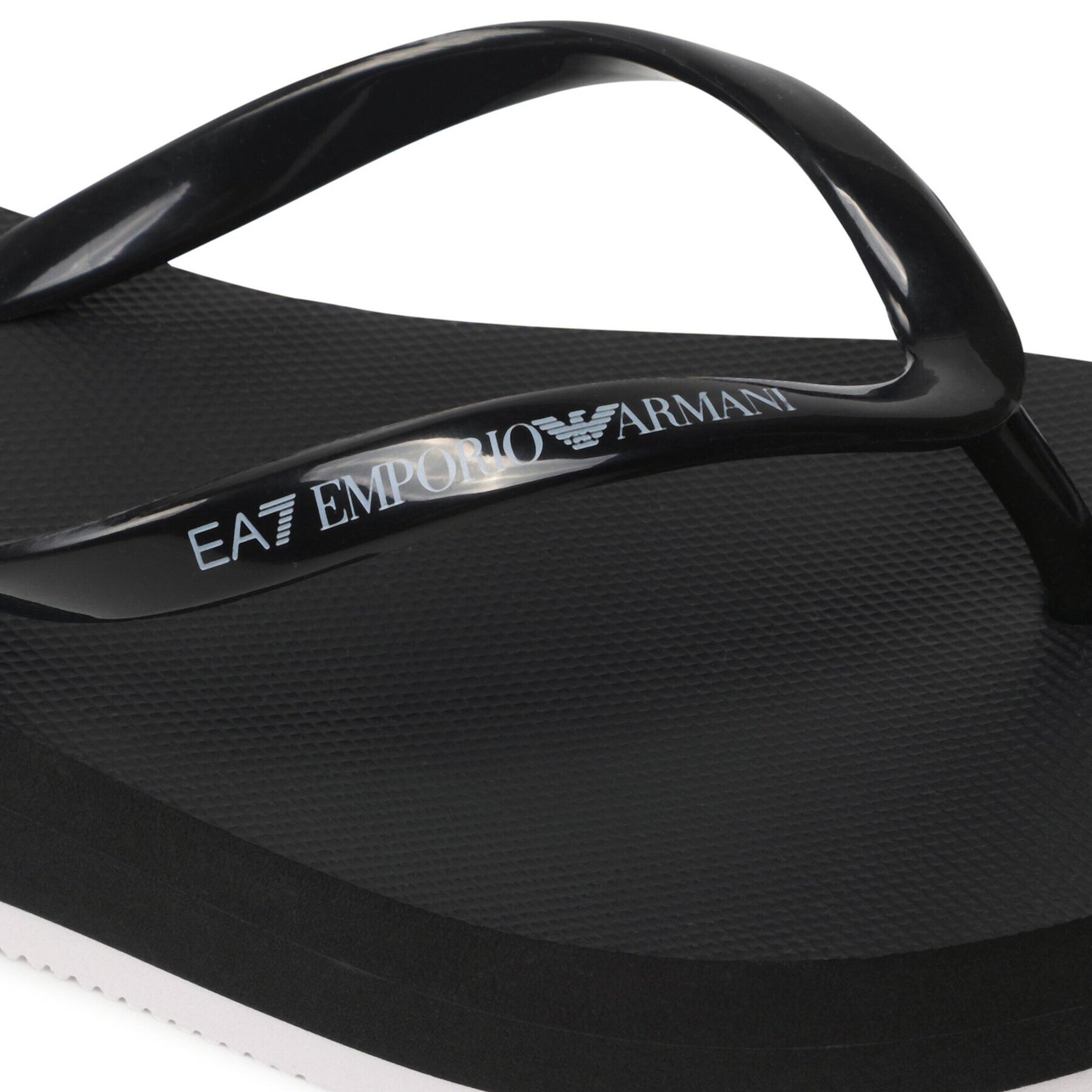 EA7 Emporio Armani Джапанки XFQ013 XK085 A120 Черен - Pepit.bg