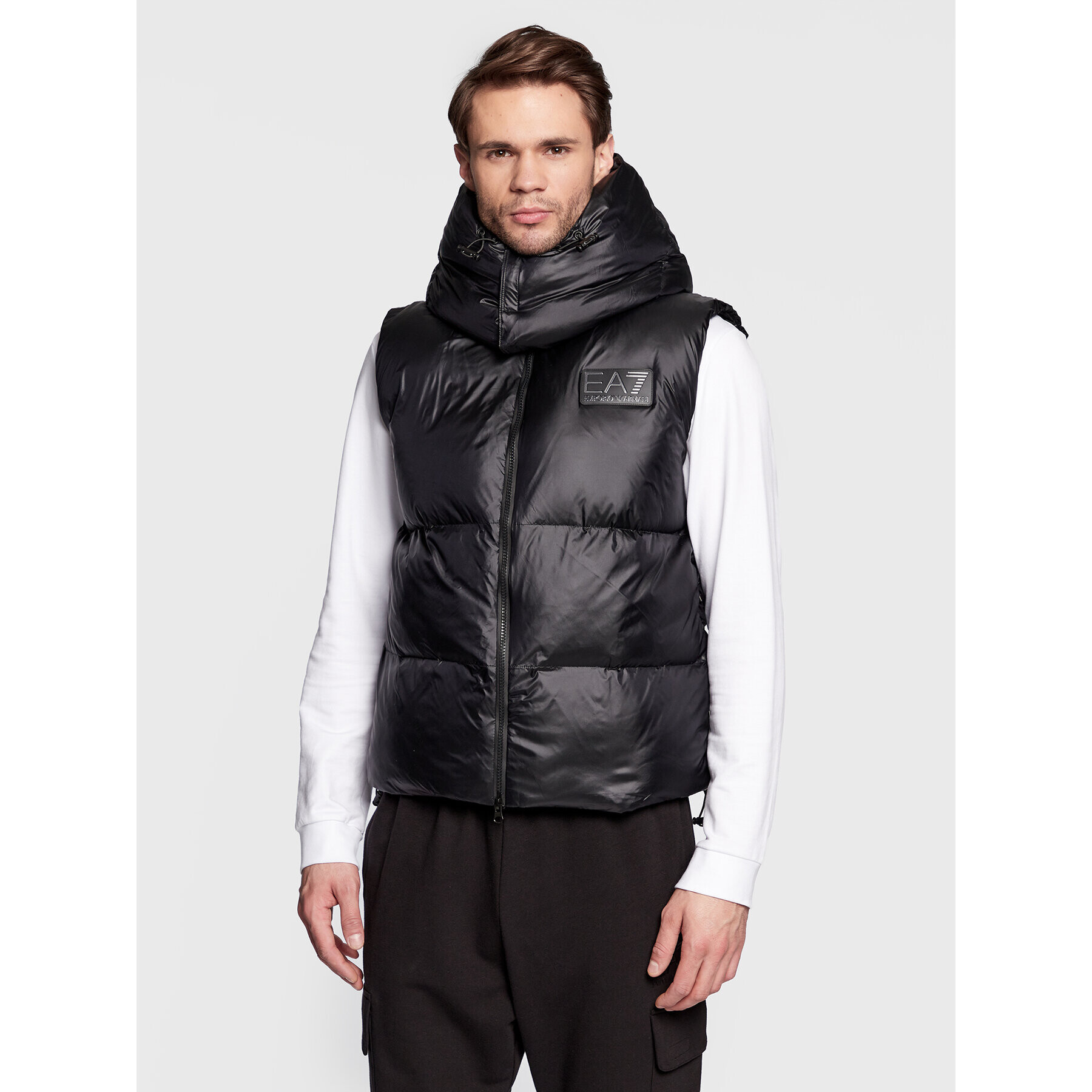 EA7 Emporio Armani Елек 6LPQ03 PN2MZ 1200 Черен Regular Fit - Pepit.bg