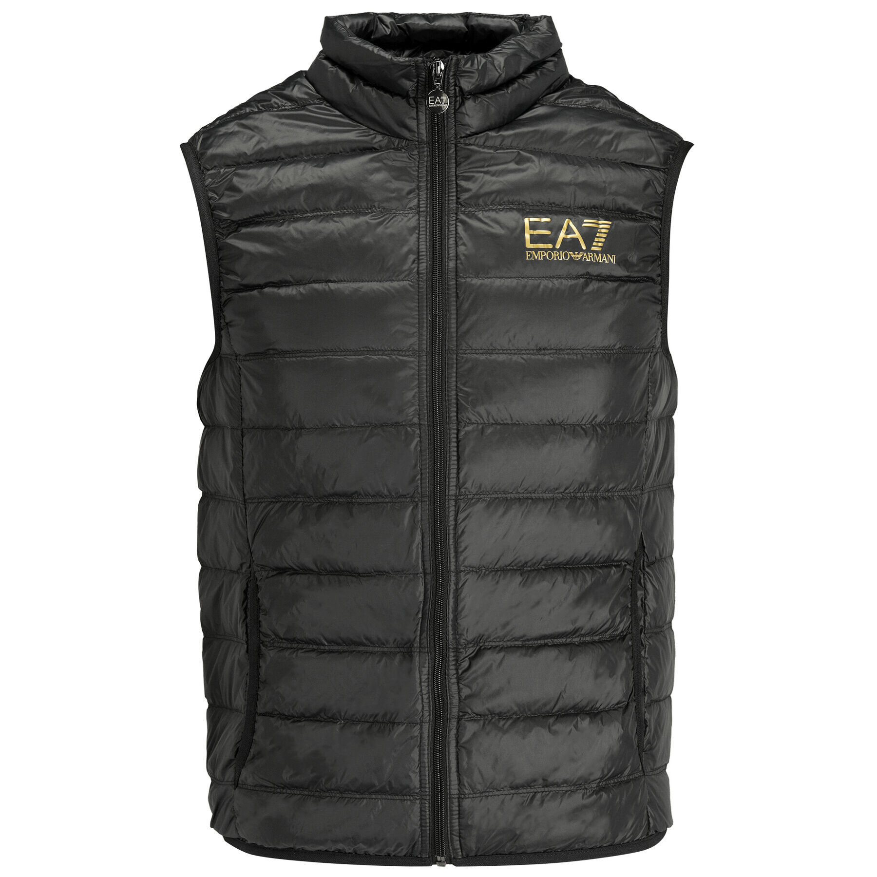 EA7 Emporio Armani Елек 8NPQ01 PN29Z 0208 Черен Regular Fit - Pepit.bg