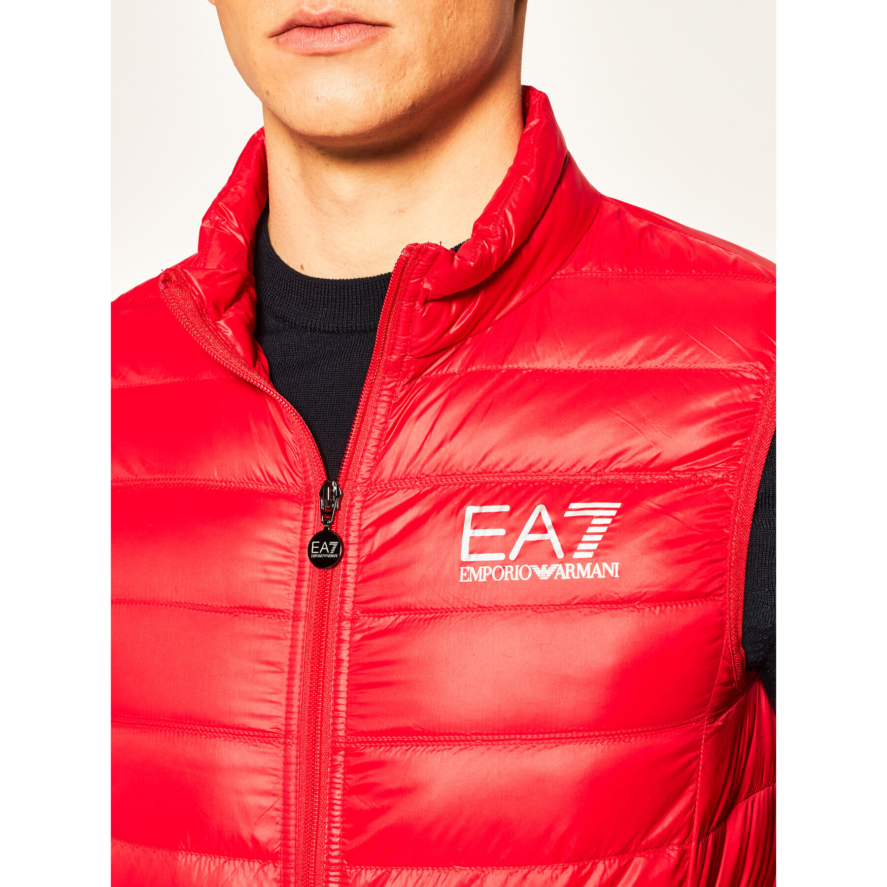 EA7 Emporio Armani Елек 8NPQ01 PN29Z 1451 Червен Regular Fit - Pepit.bg