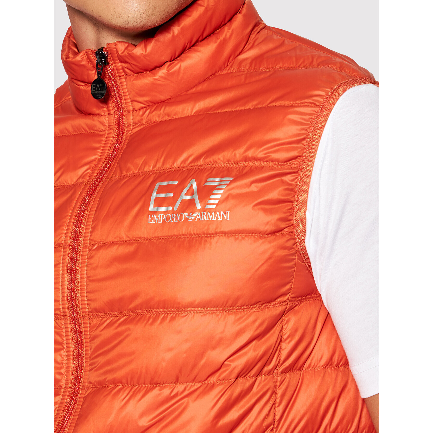 EA7 Emporio Armani Елек 8NPQ01 PN29Z 1659 Оранжев Regular Fit - Pepit.bg