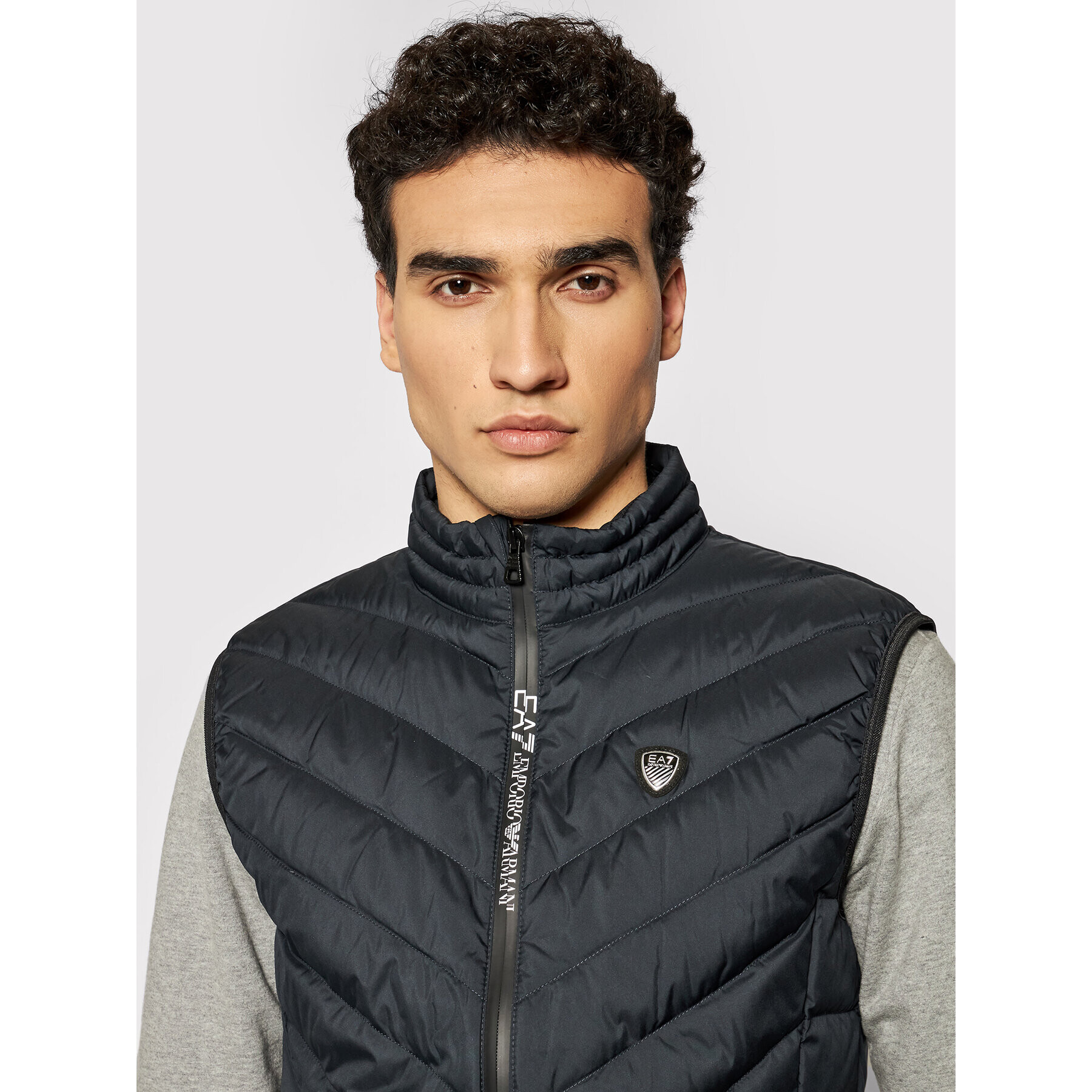 EA7 Emporio Armani Елек 8NPQ03 PNE1Z 1578 Тъмносин Regular Fit - Pepit.bg