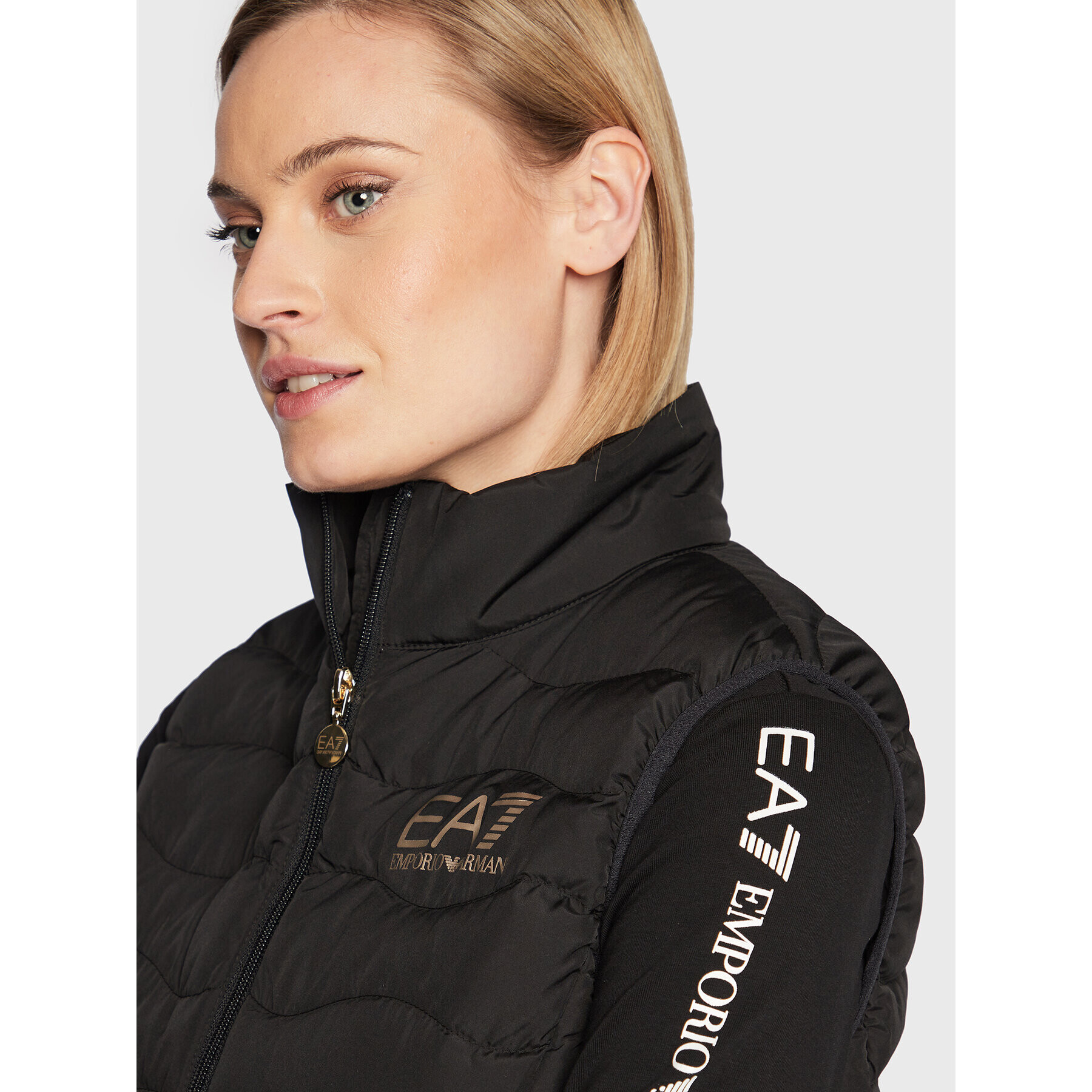 EA7 Emporio Armani Елек 8NTQ08 TNF8Z 0200 Черен Regular Fit - Pepit.bg