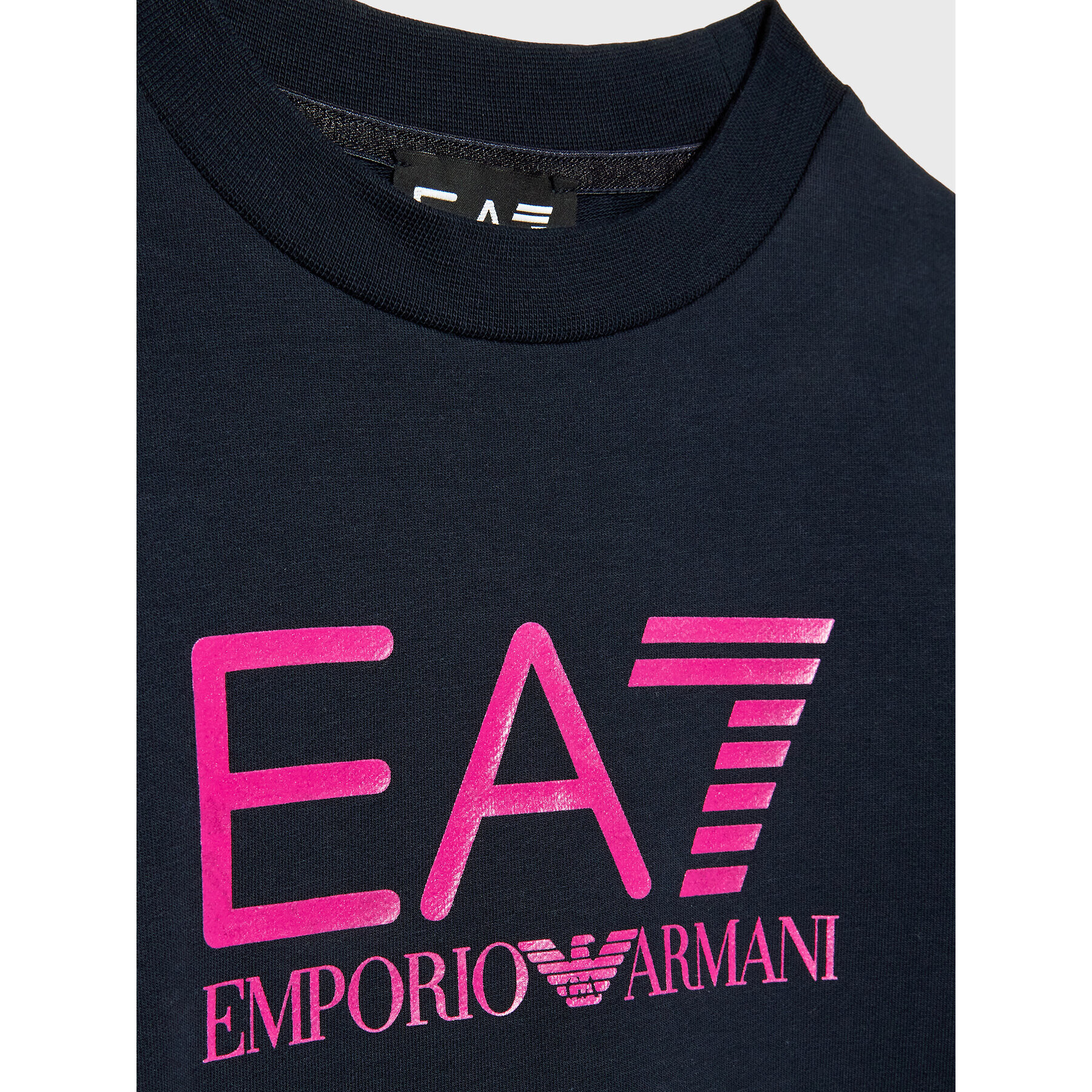 EA7 Emporio Armani Комплект суитшърт и клин 6LFV02 FJ5FZ 1554 Тъмносин Regular Fit - Pepit.bg