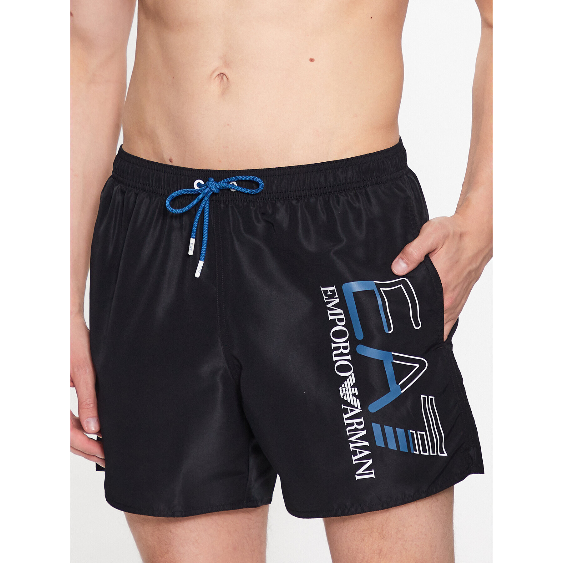 EA7 Emporio Armani Плувни шорти 902000 3R736 00020 Черен Regular Fit - Pepit.bg