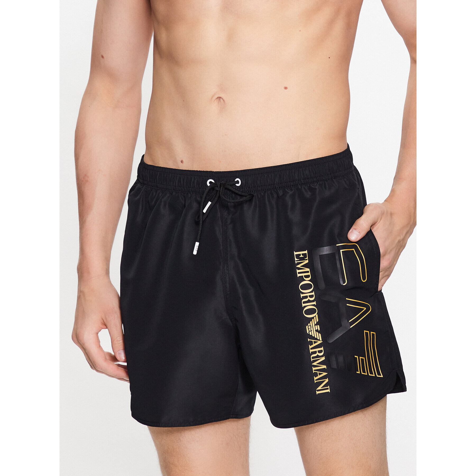 EA7 Emporio Armani Плувни шорти 902000 3R736 00120 Черен Regular Fit - Pepit.bg