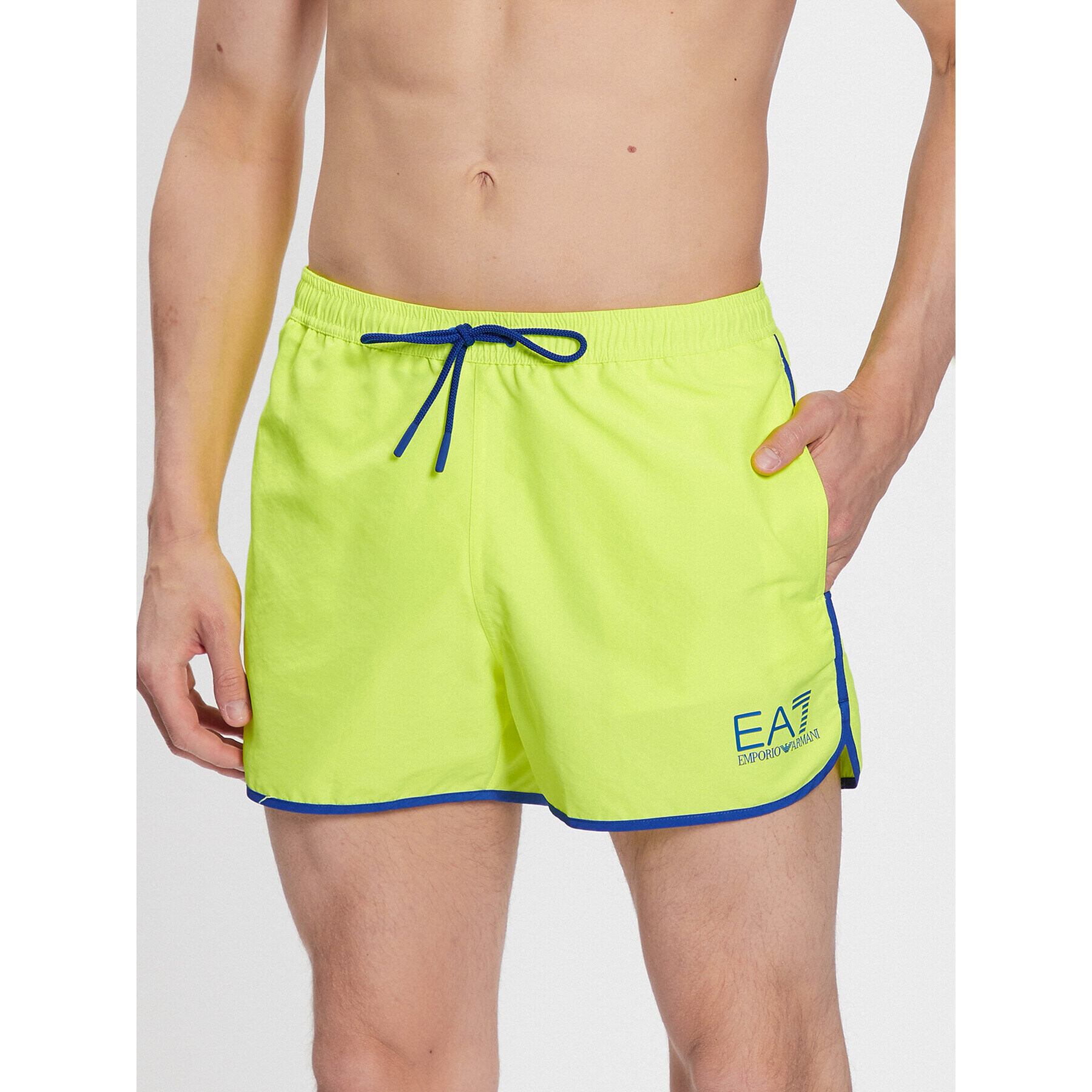 EA7 Emporio Armani Плувни шорти 902007 3R740 00160 Жълт Regular Fit - Pepit.bg