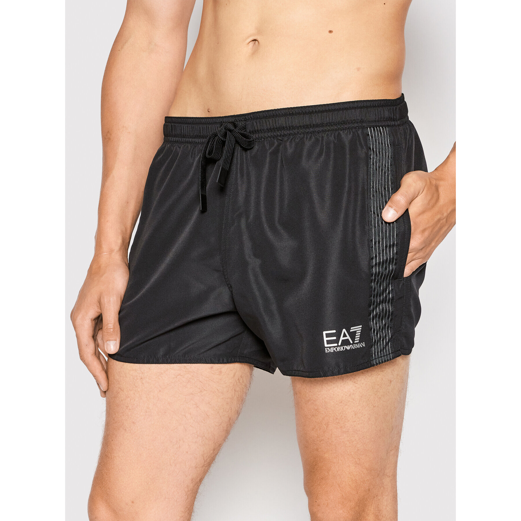 EA7 Emporio Armani Плувни шорти 902061 2R722 00020 Черен Regular Fit - Pepit.bg