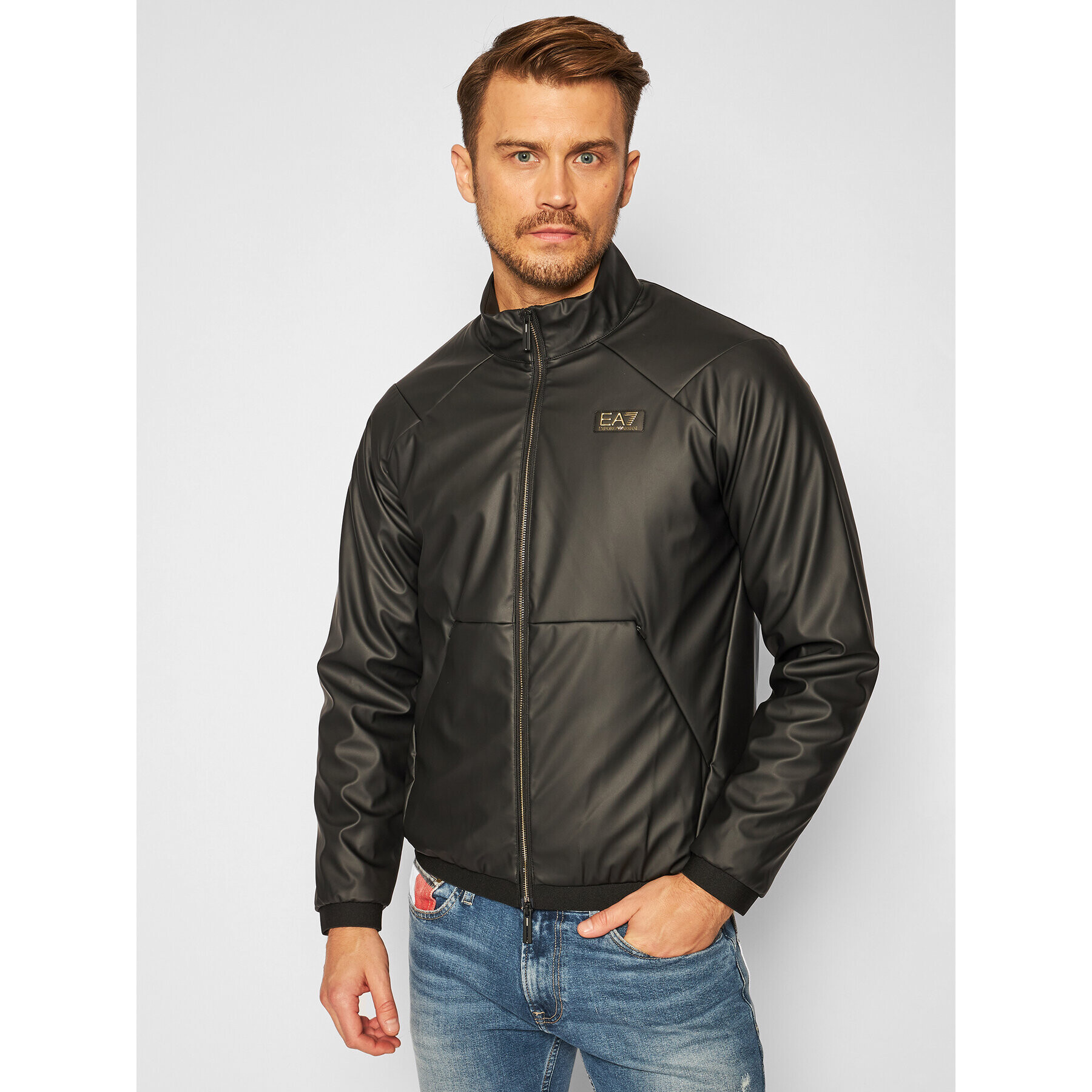 EA7 Emporio Armani Пухено яке 6HPB37 PN1DZ 1200 Черен Regular Fit - Pepit.bg