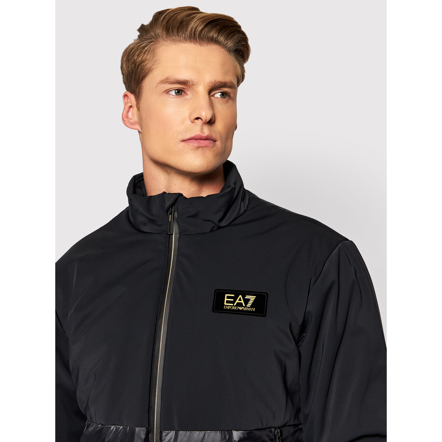 EA7 Emporio Armani Пухено яке 6KPB22 PNR2Z 1200 Черен Regular Fit - Pepit.bg