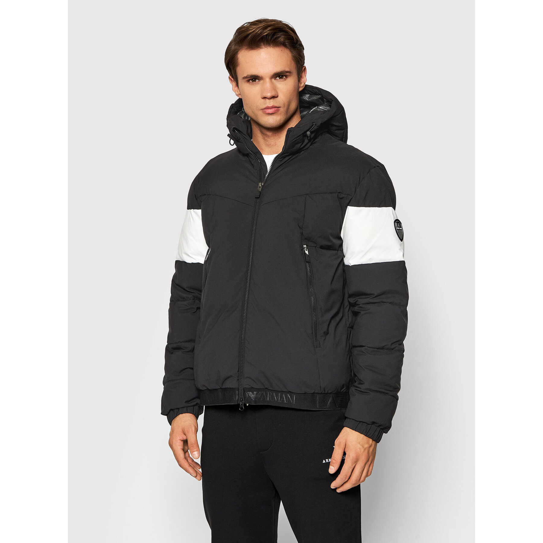 EA7 Emporio Armani Пухено яке 6KPB35 PN4BZ 1200 Черен Regular Fit - Pepit.bg