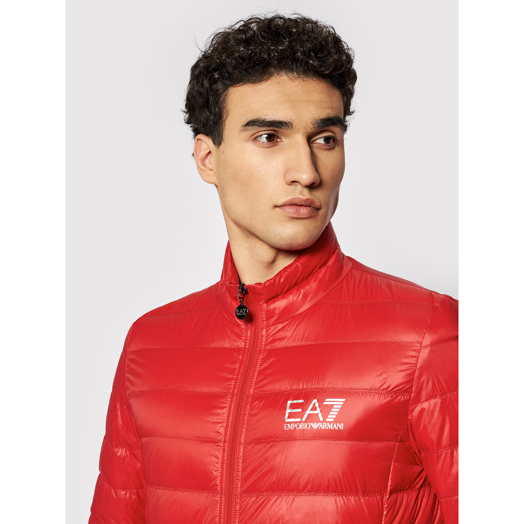 EA7 Emporio Armani Пухено яке 8NPB01 PN29Z 1451 Червен Regular Fit - Pepit.bg