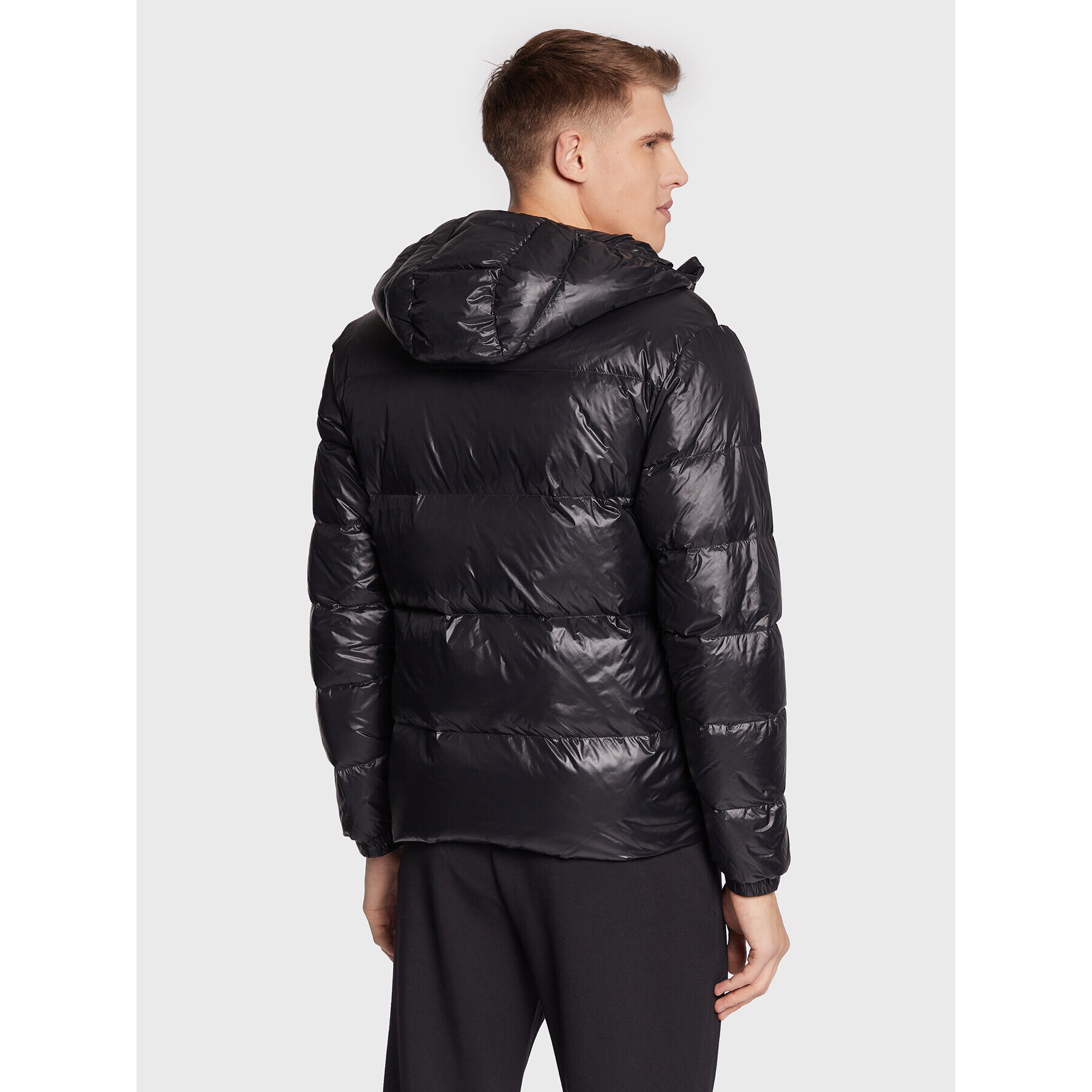 EA7 Emporio Armani Пухено яке 6LPB53 PNR4Z 1200 Черен Regular Fit - Pepit.bg