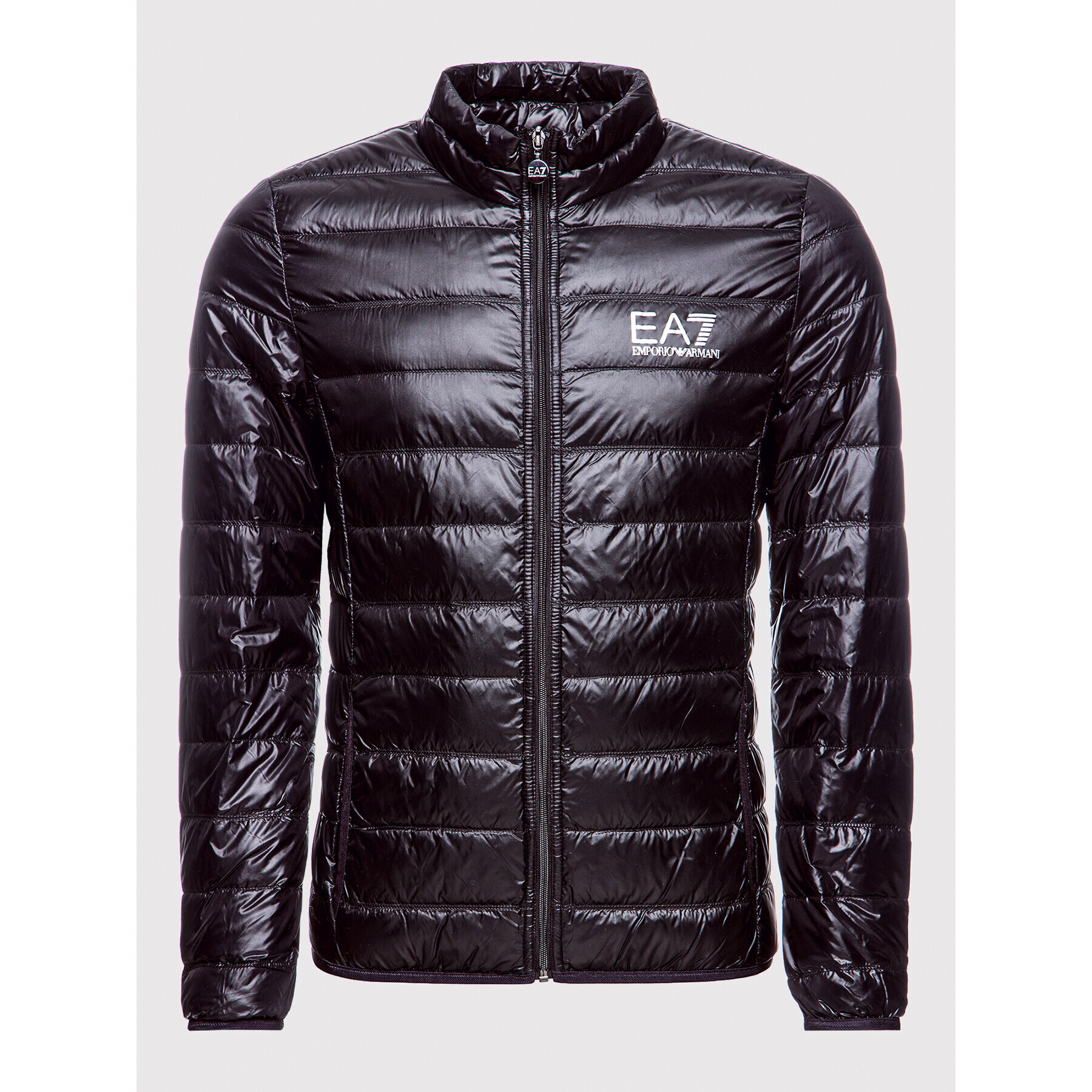 EA7 Emporio Armani Пухено яке 8NPB01 PN29Z 1200 Черен Regular Fit - Pepit.bg