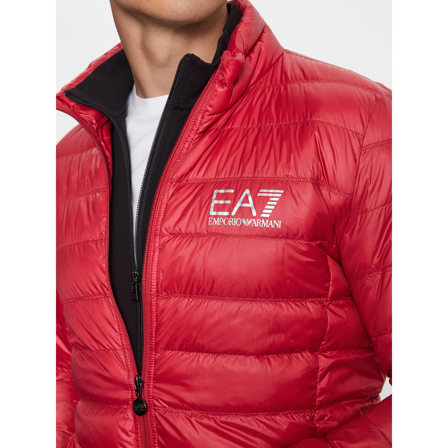 EA7 Emporio Armani Пухено яке 8NPB01 PN29Z 1462 Червен Regular Fit - Pepit.bg