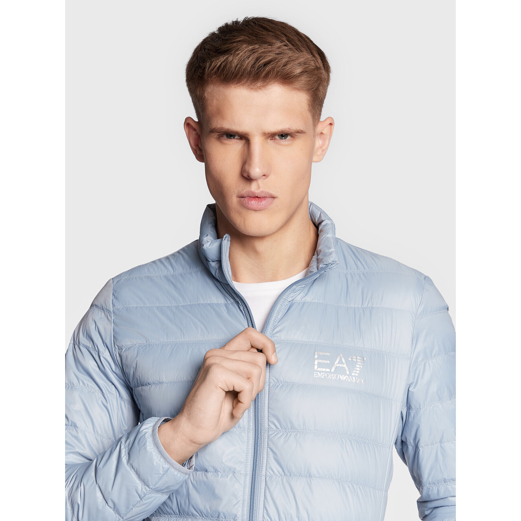 EA7 Emporio Armani Пухено яке 8NPB01 PN29Z 1506 Син Regular Fit - Pepit.bg