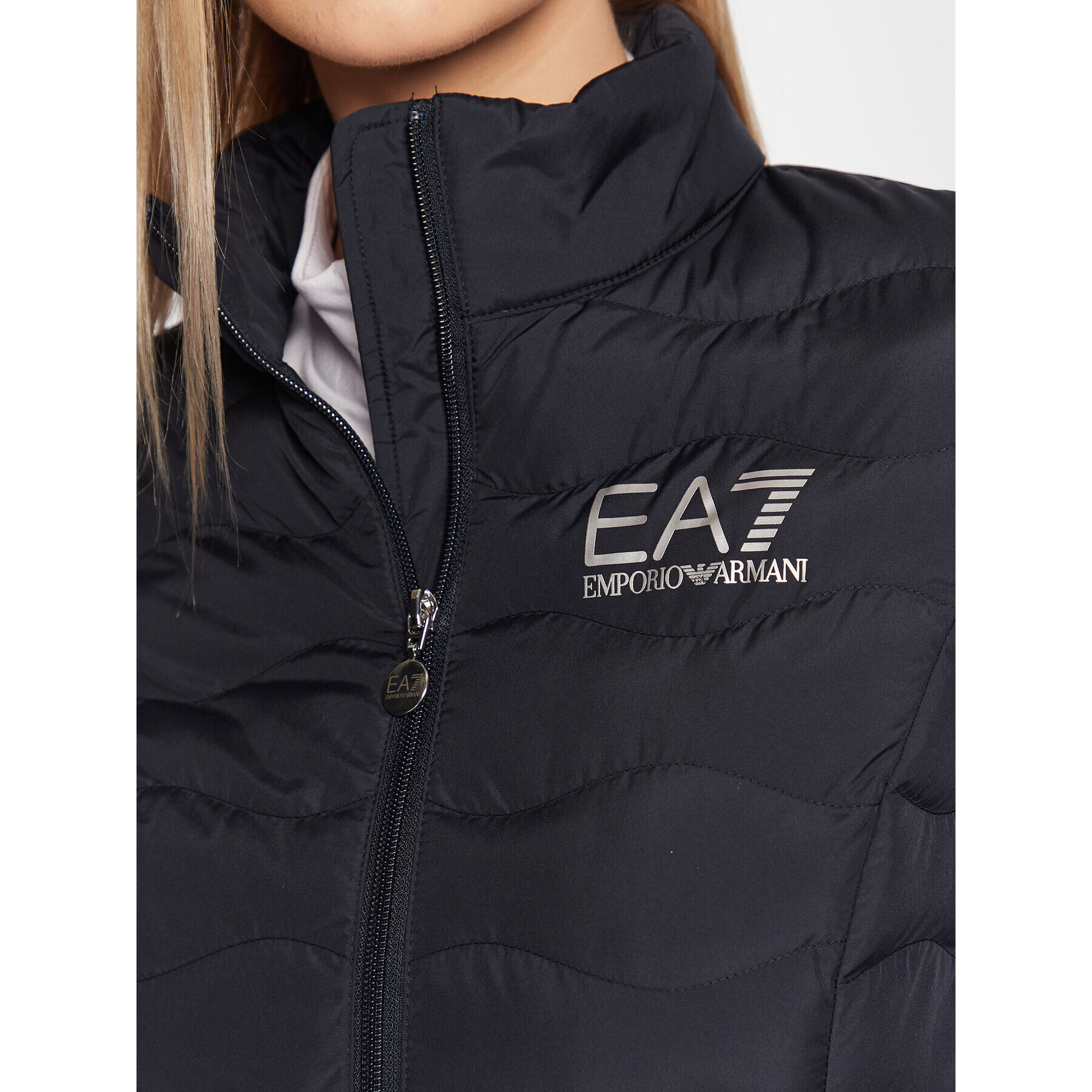 EA7 Emporio Armani Пухено яке 8NTB21 TNF8Z 1554 Тъмносин Regular Fit - Pepit.bg